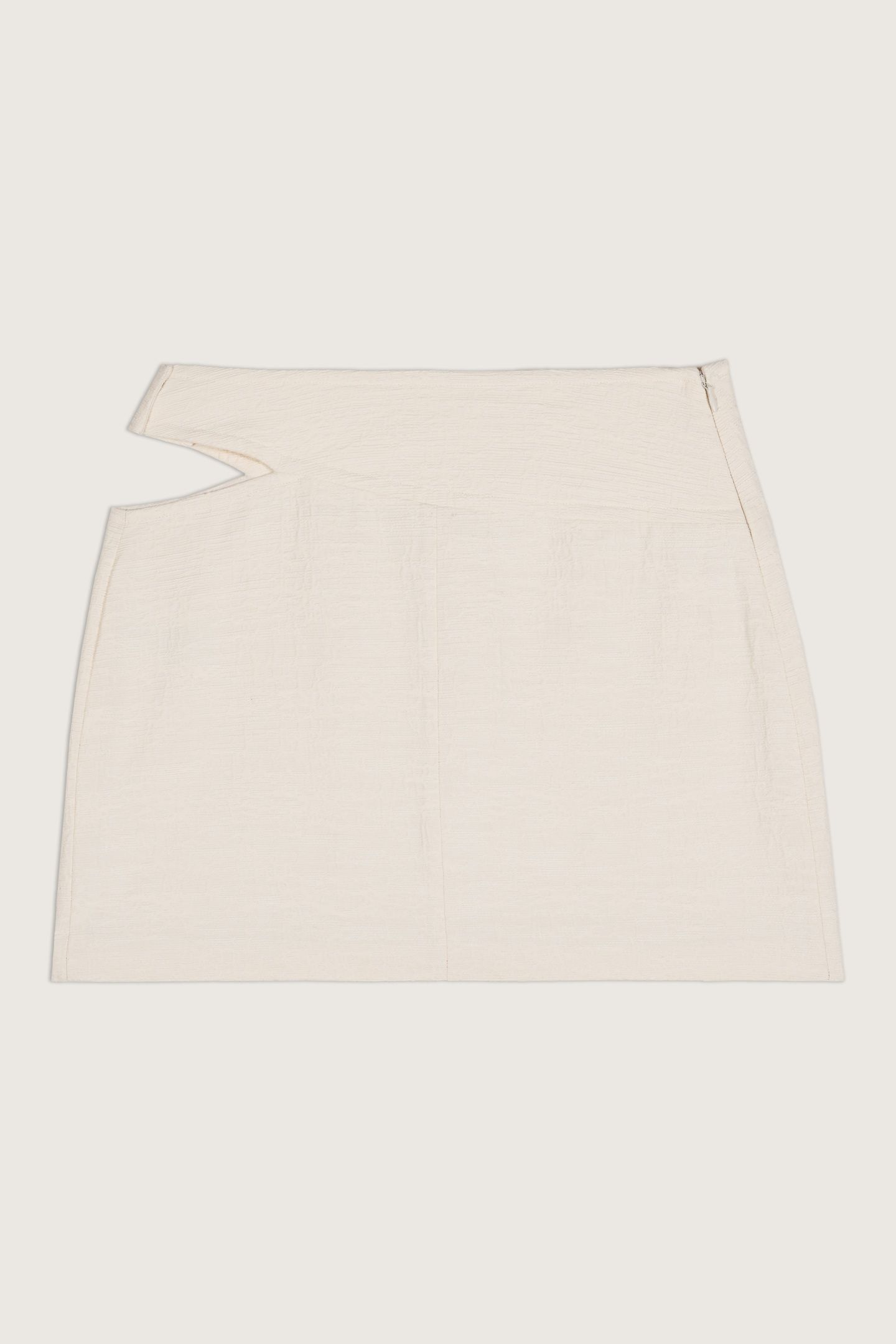 MINI SKIRT ECRU 5