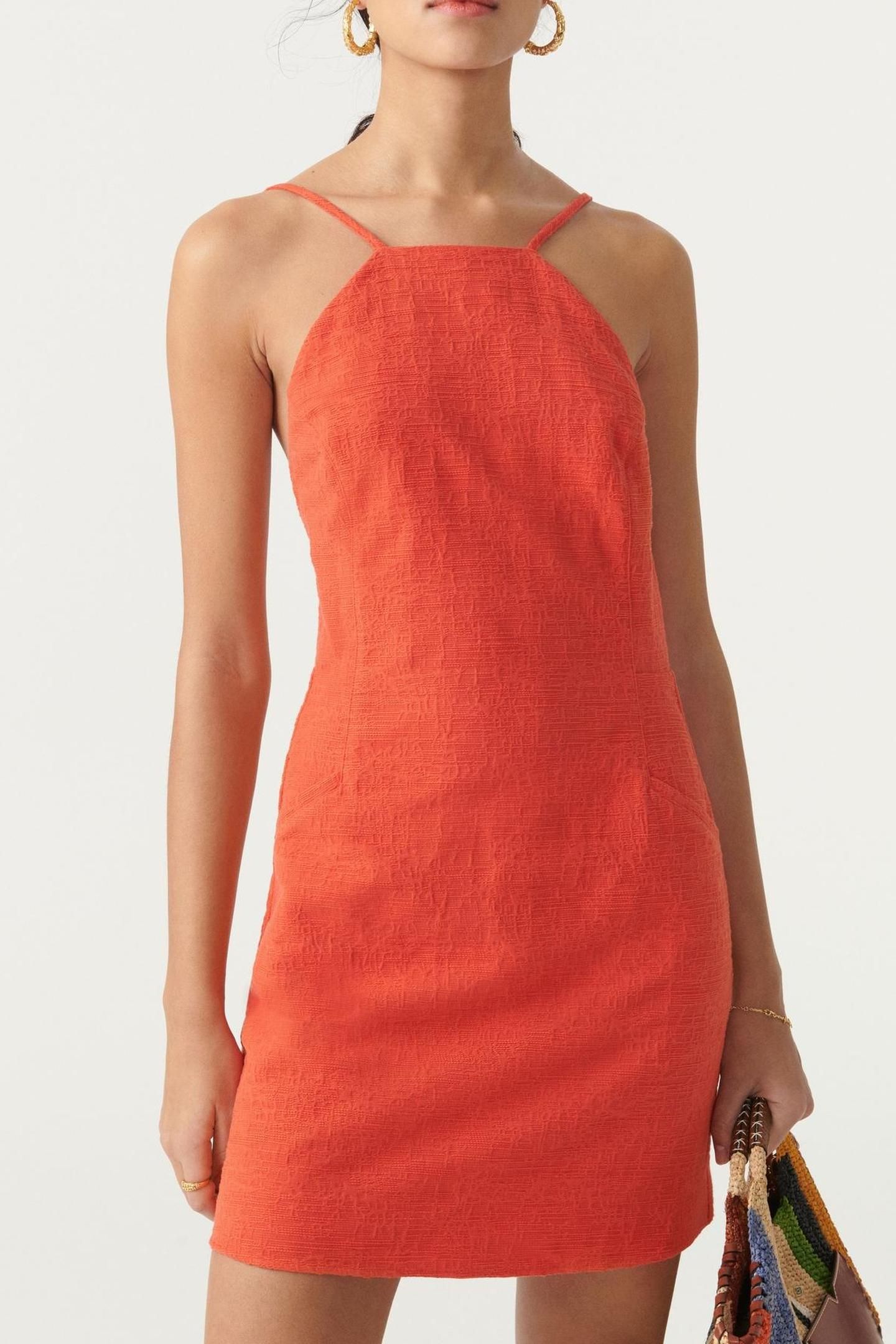 MINI DRESS ORANGE 1