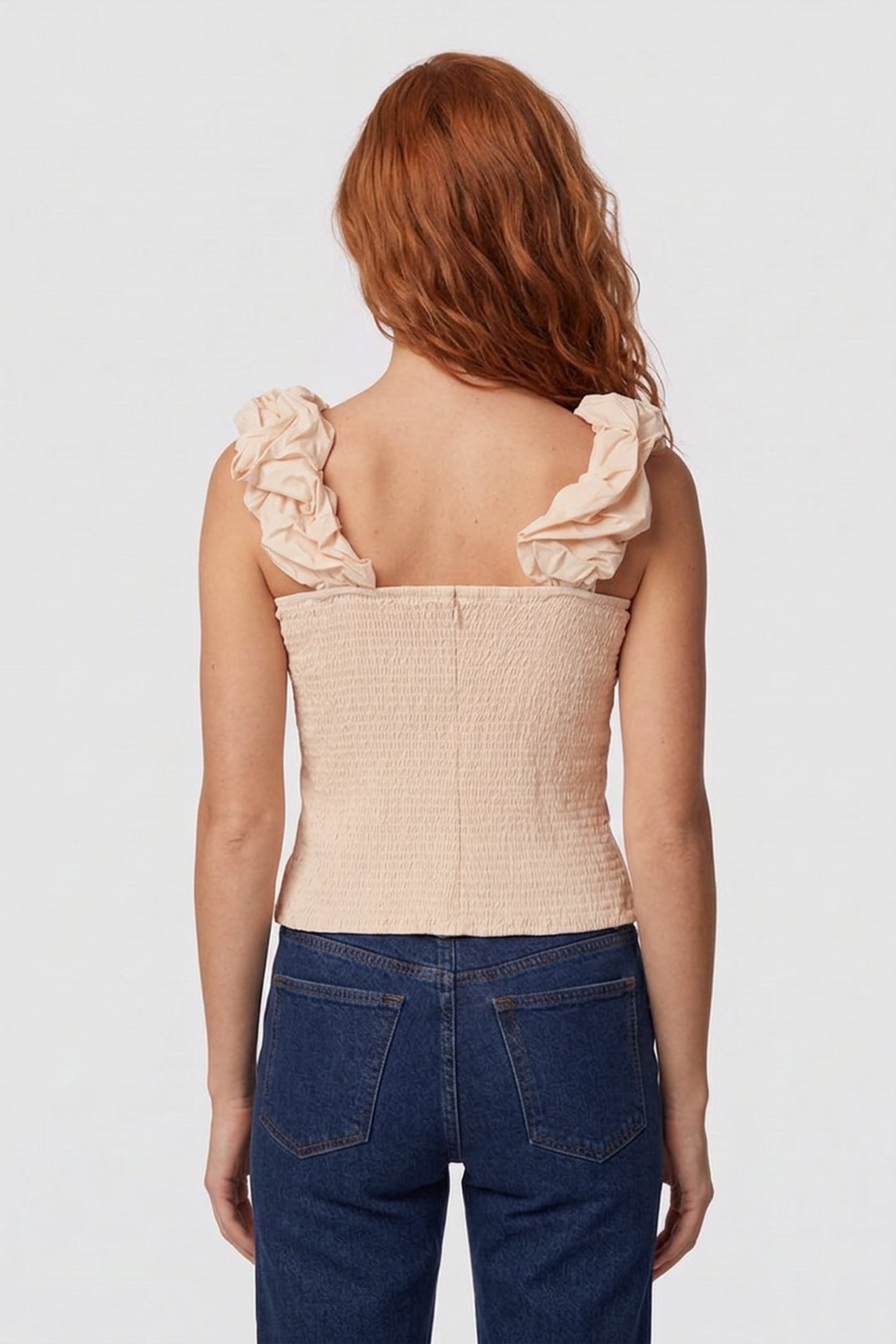 ISAK OFF SHOULDER TUBE BEIGE 2