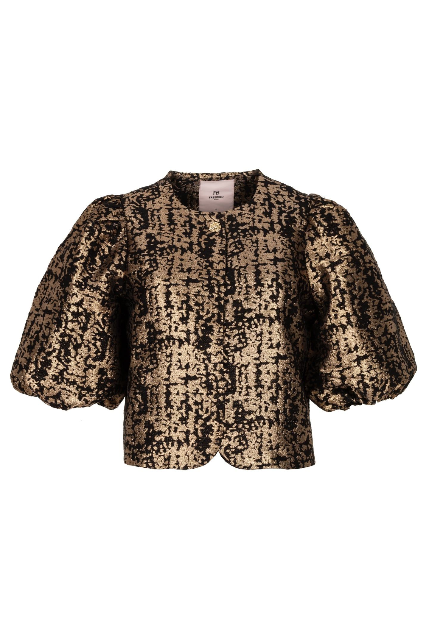 LIVIA TOP BLACK GOLD 3