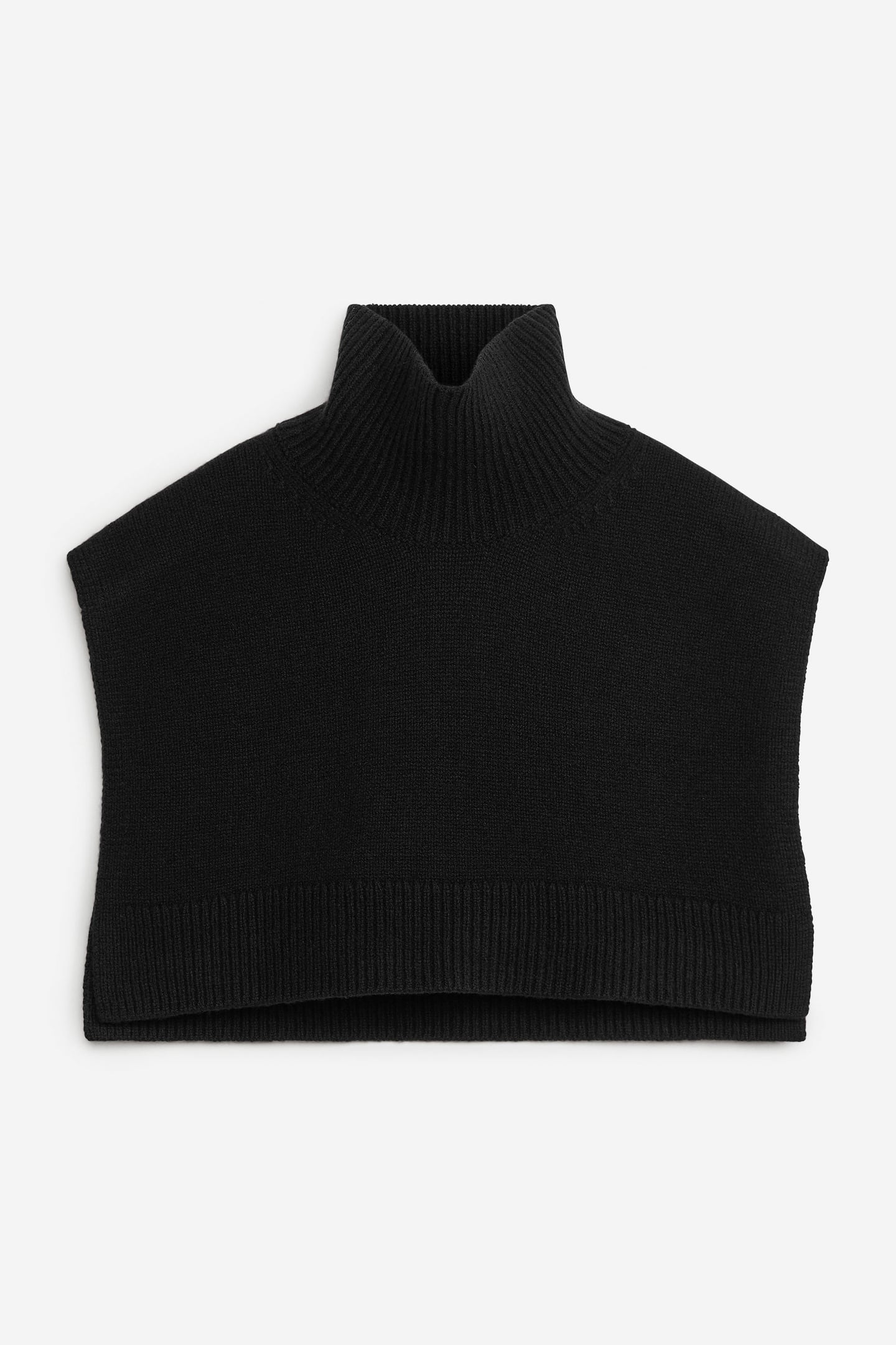 AIDA WOOL CAPE BLACK 3
