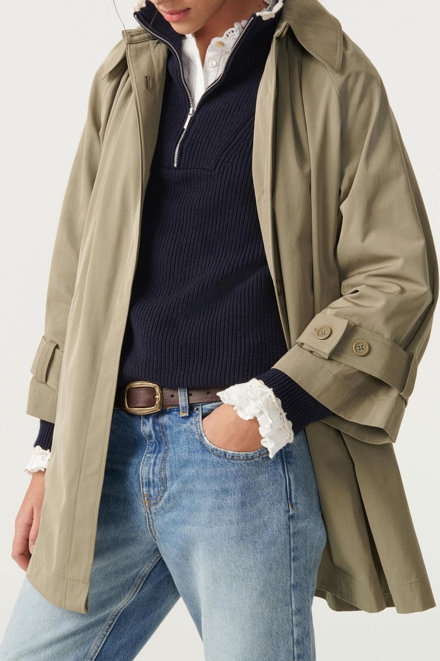 TRENCH COAT KAKI 1