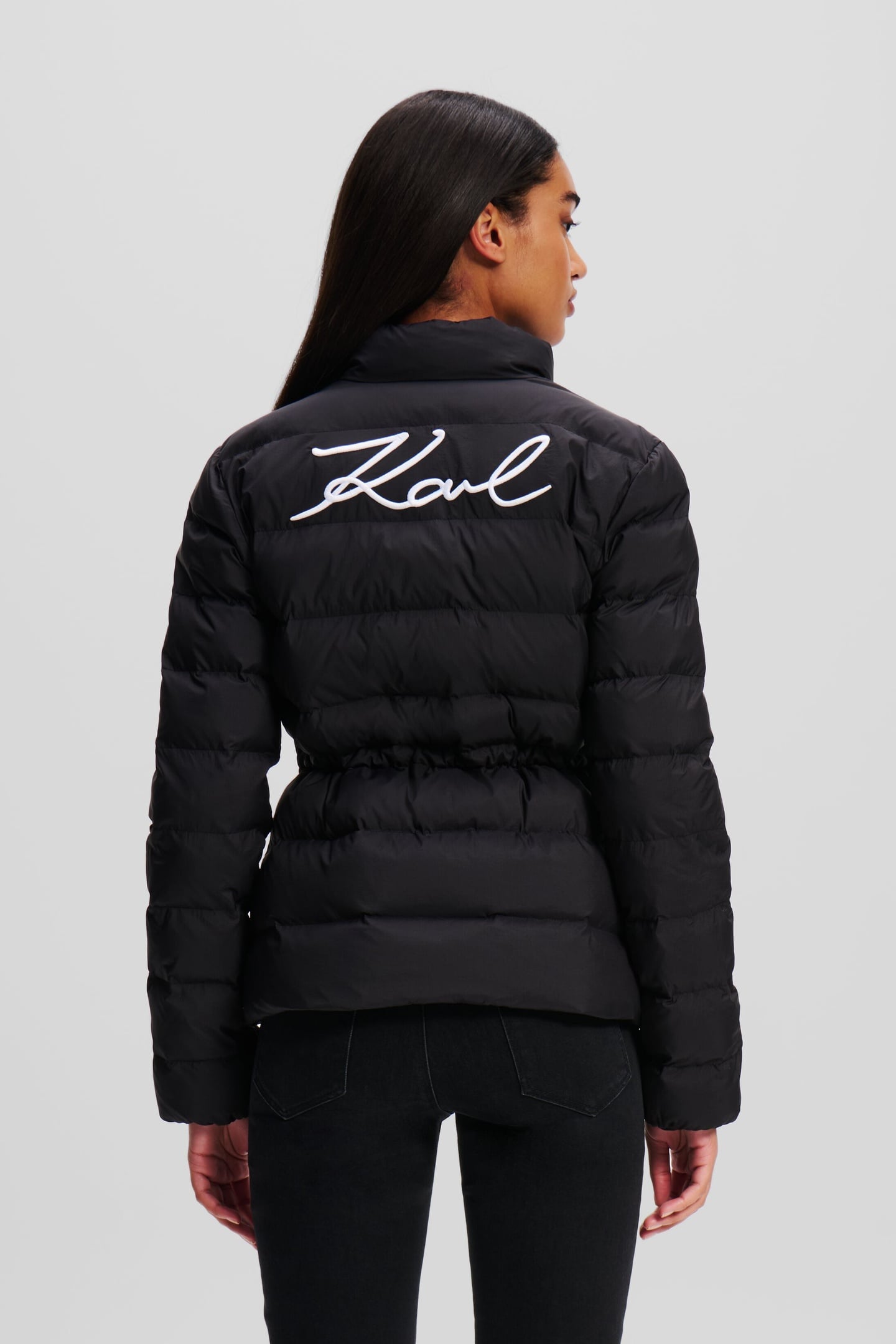 LIGHTWEIGHT PUFFER JACKET BLACK 3