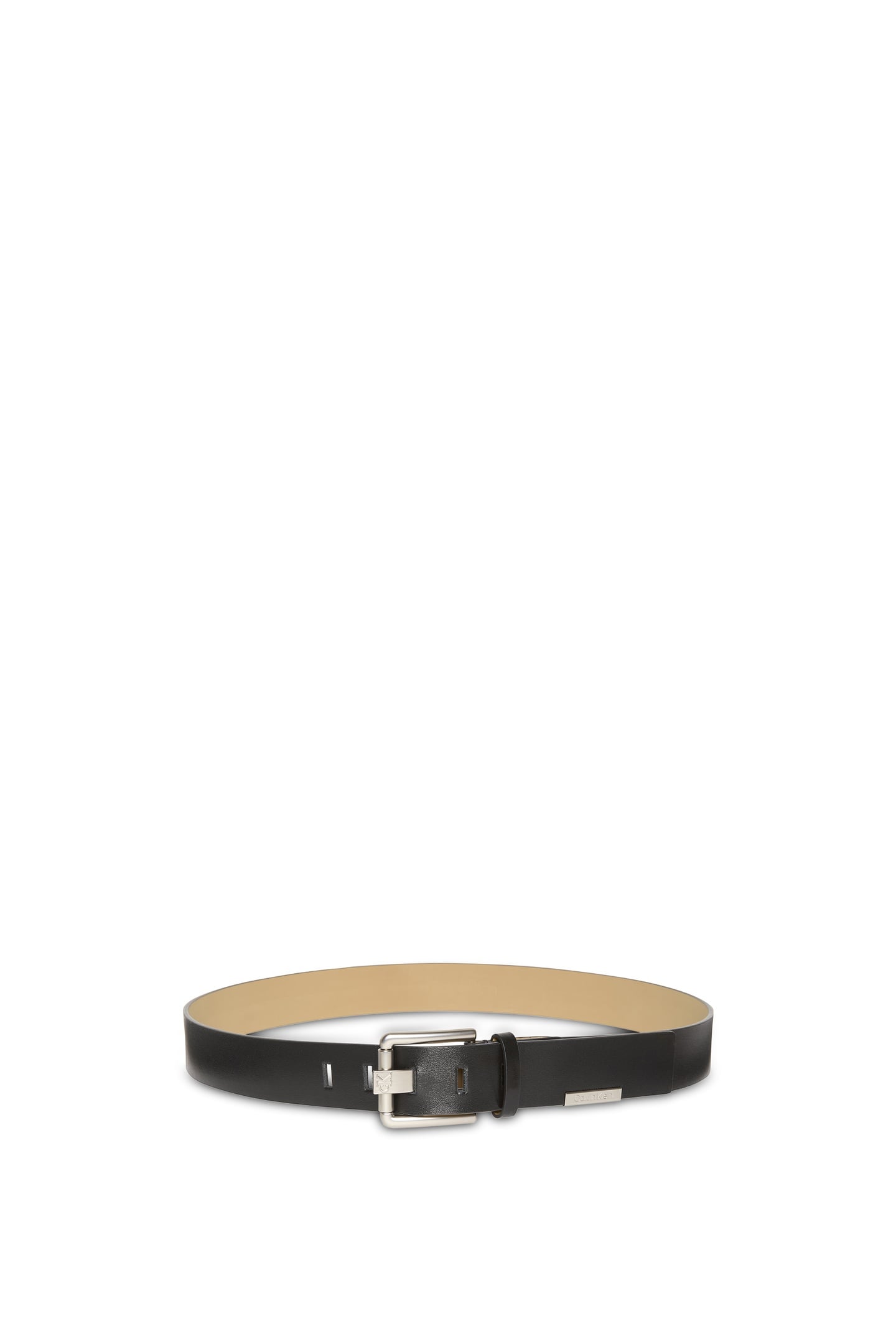 CK PRONG BUCKLE 35MM BELT BLACK 2