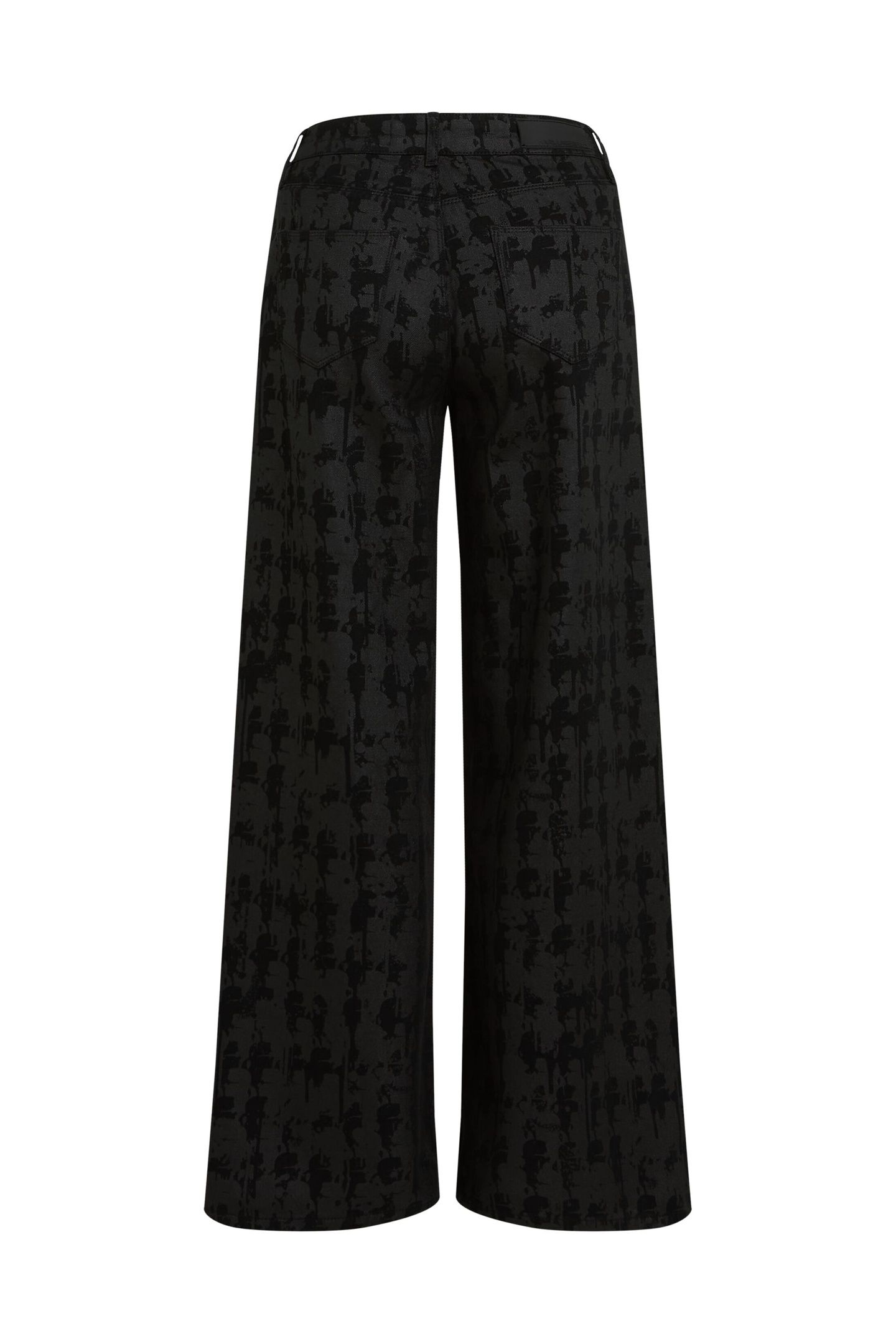 AOP KAMEO WIDE LEG DENIM BLACK 2
