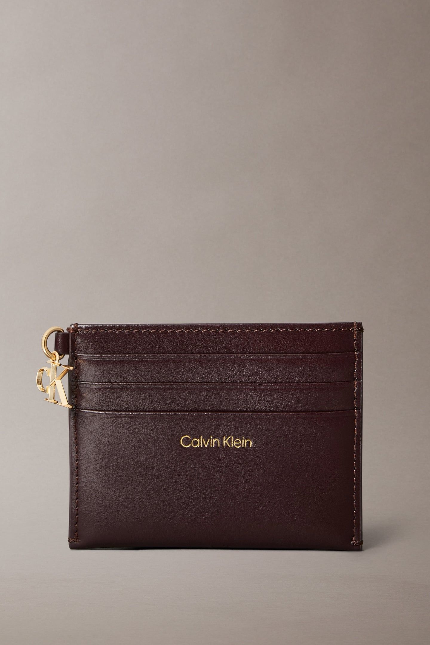 CK ZIP CARDCASE 6CC FUDGE 1