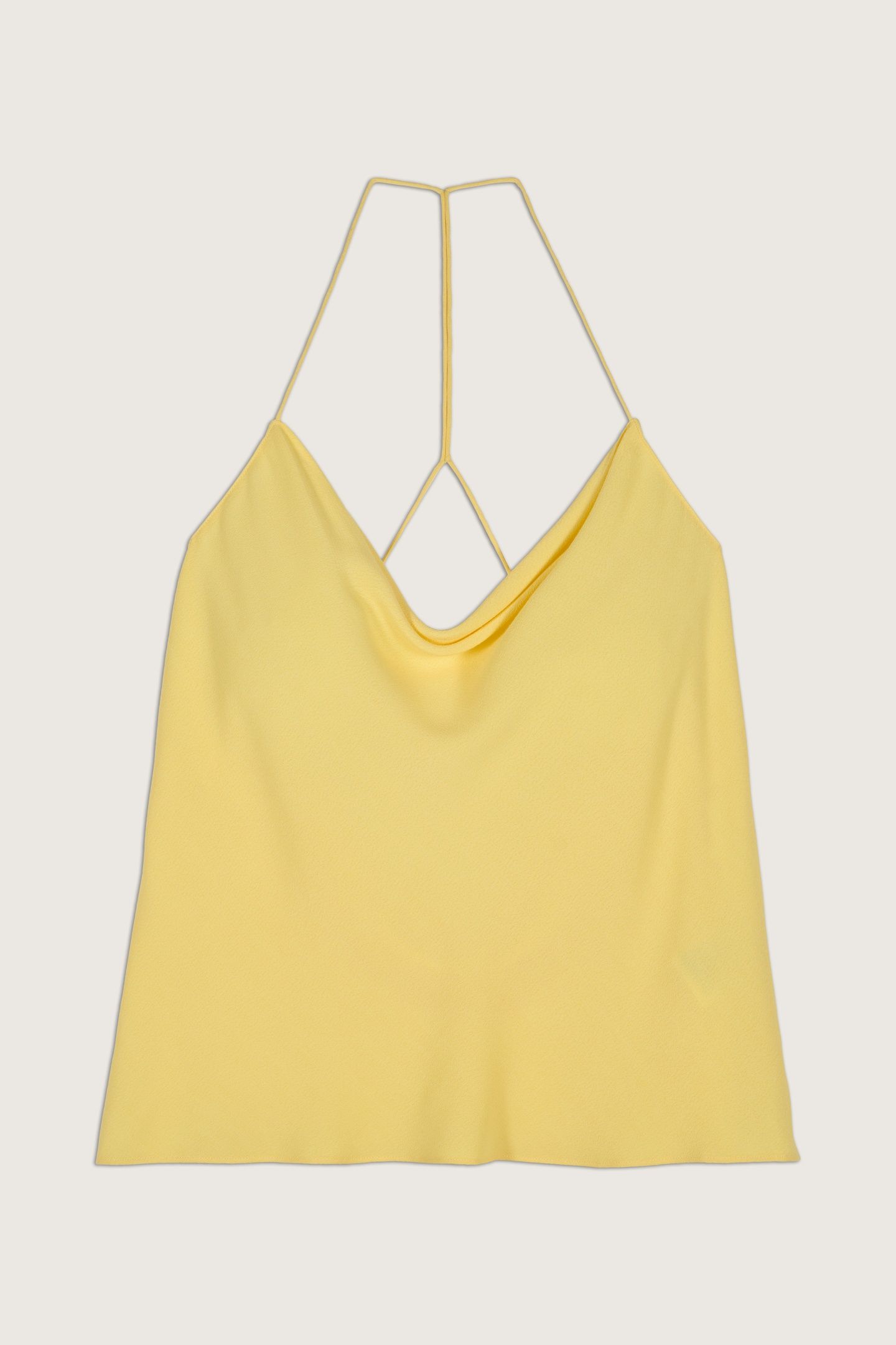 SLEEVELESS TOP JAUNE 3