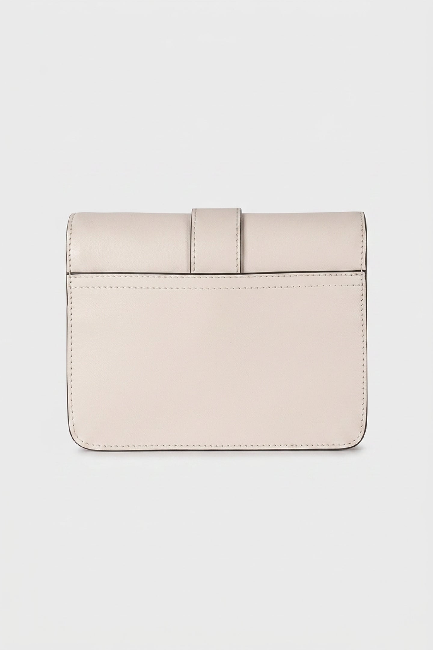 HEART LOCK CALFSKIN SHOULDER BAG WHITE 3