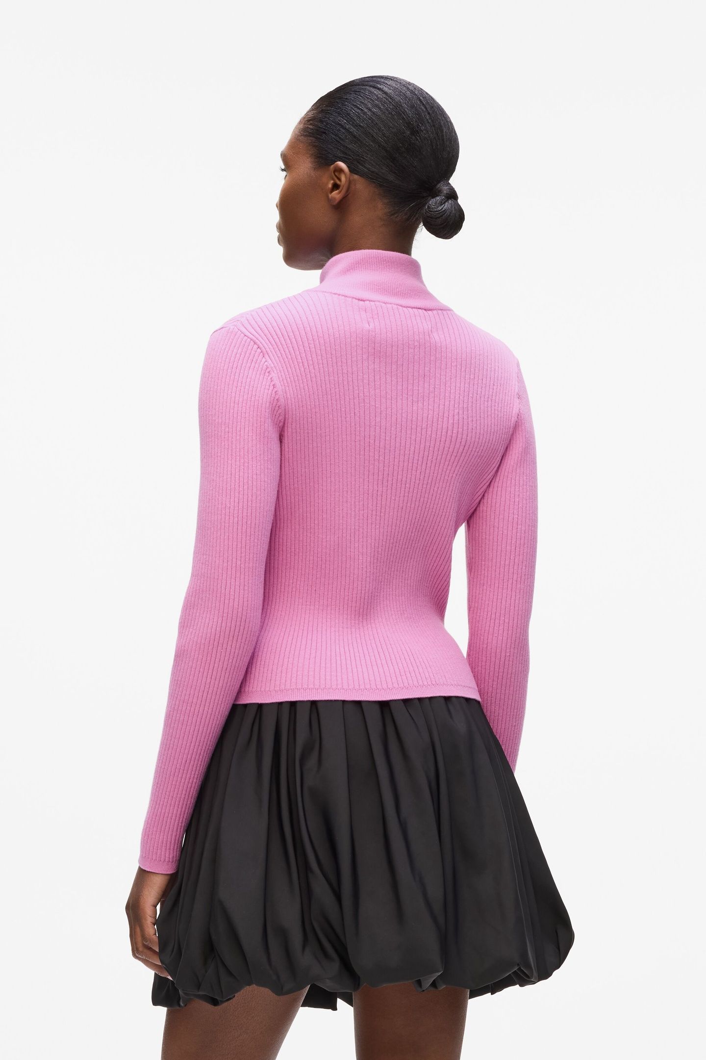 KNIT CARDIGAN OPERA MAUVE 3