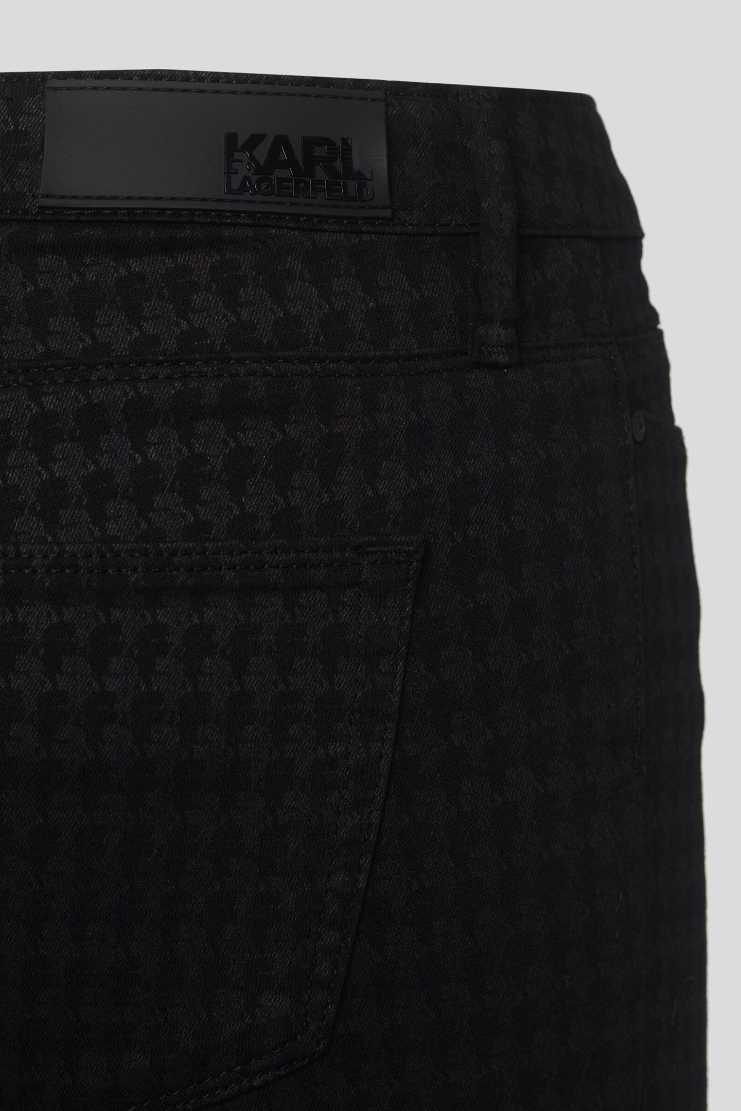 IKONIK HEAD AOP DENIM BLACK 3