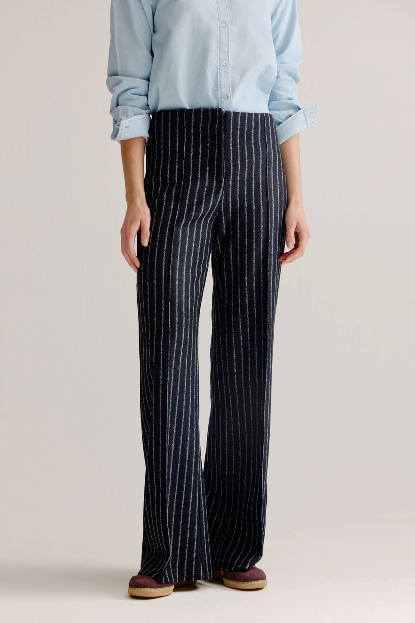 LESTER PANTS NAVY STRIPE 2