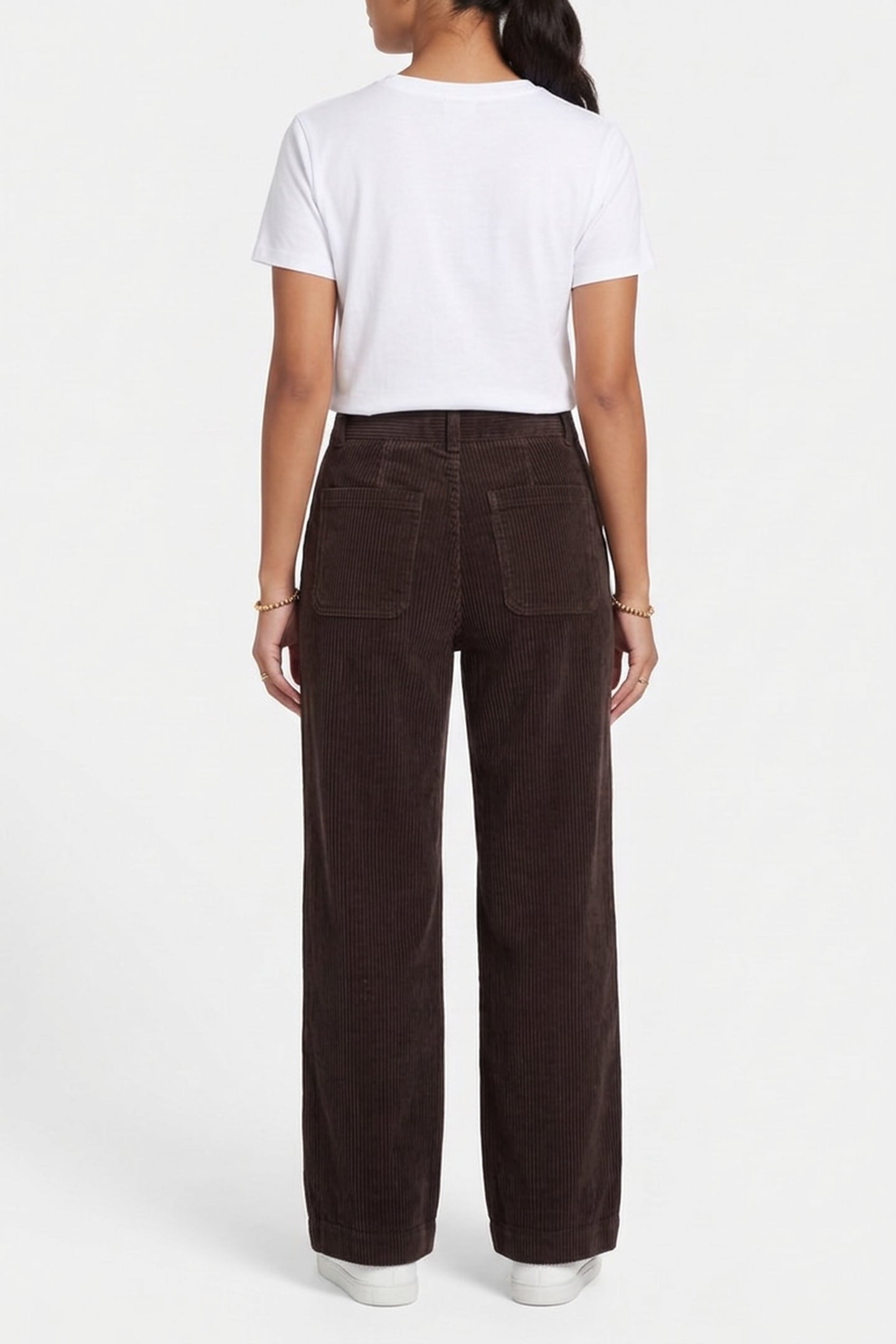 EKEN CORD TROUSERS BROWN 2