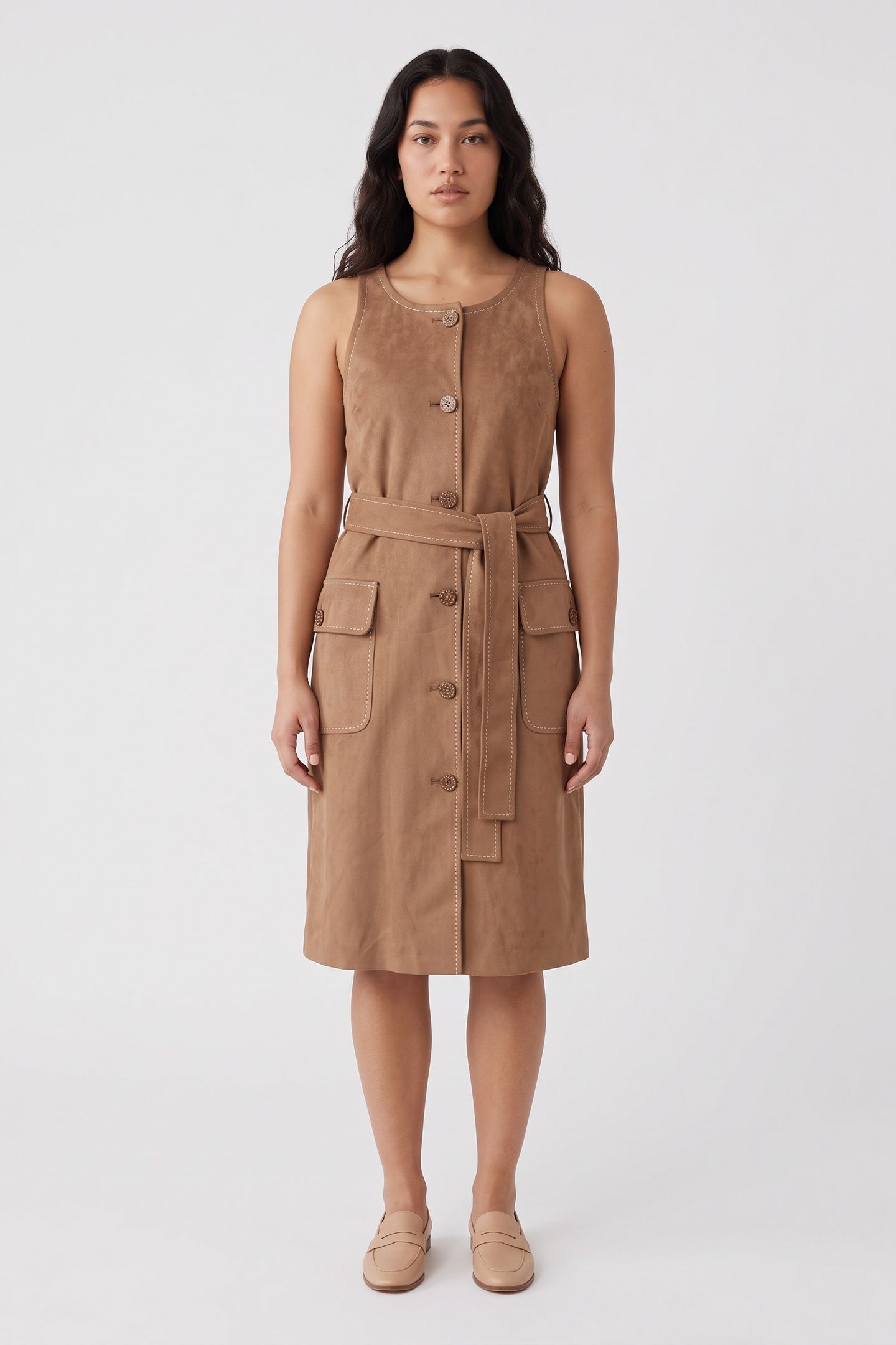 DRESS BEIGE 1