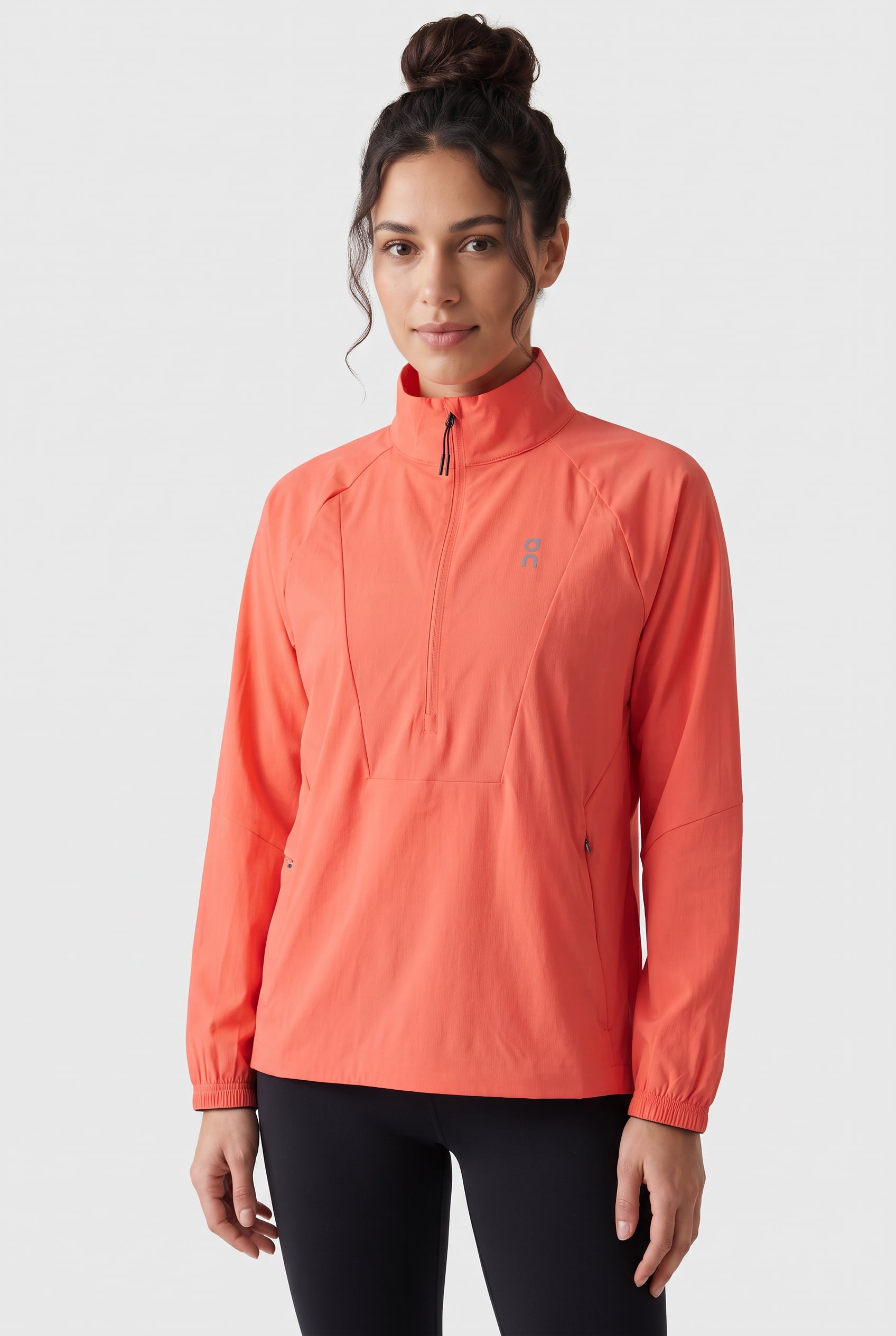 ALL-DAY 1/2 ZIP JACKET 1 CORAL 1