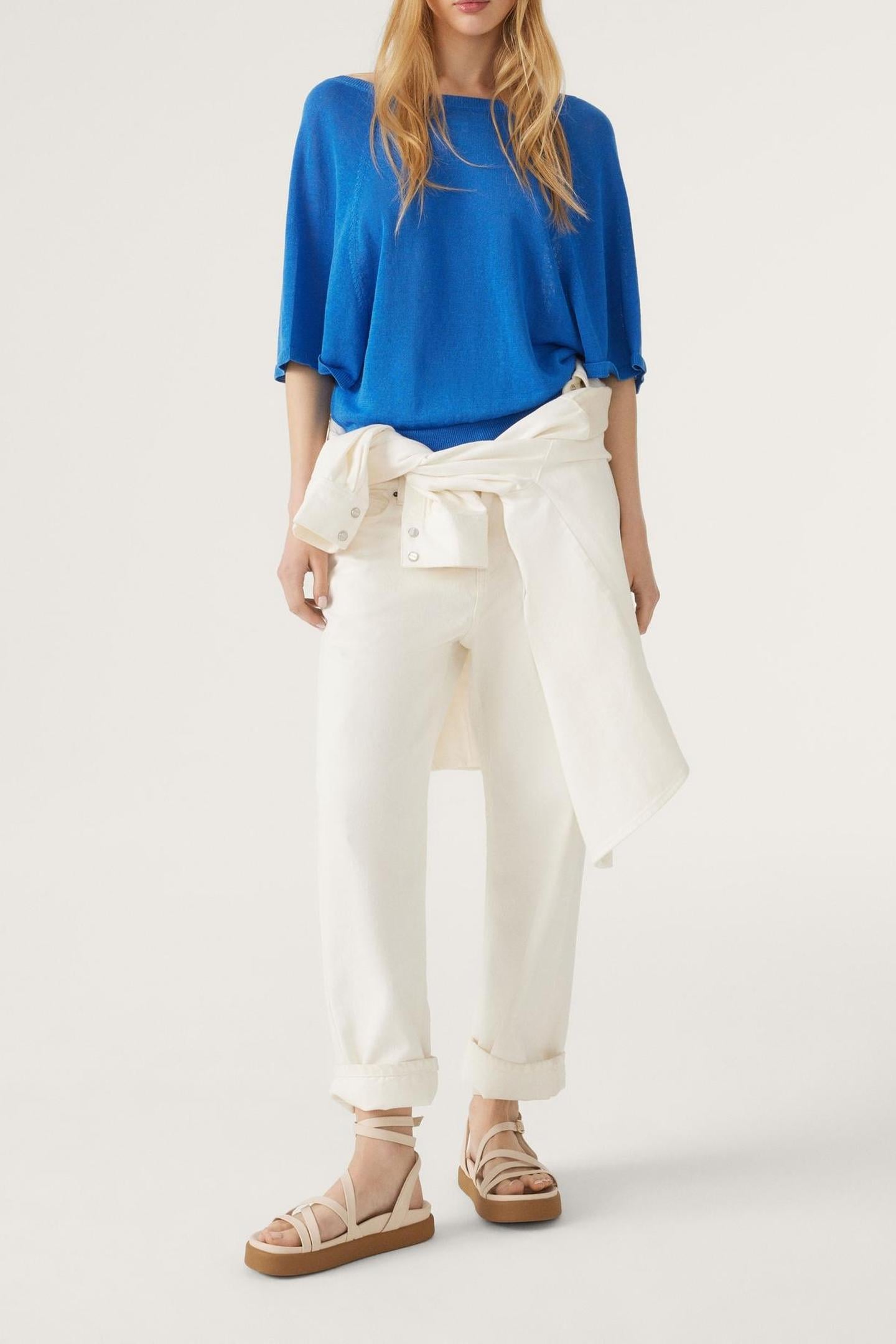 SHORT CARDIGAN BLUE 8