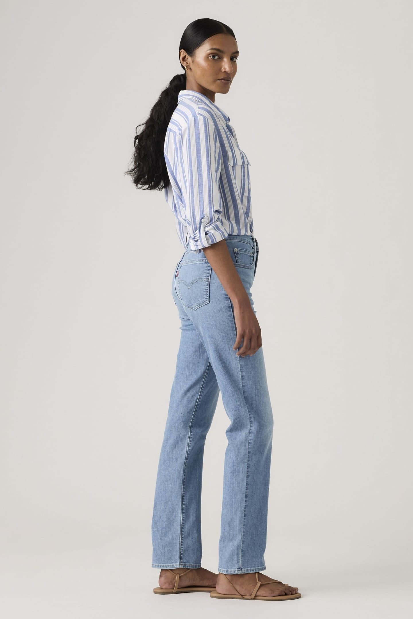 724™ HIGH RISE STRAIGHT LIGHTWEIGHT JEANS 3
