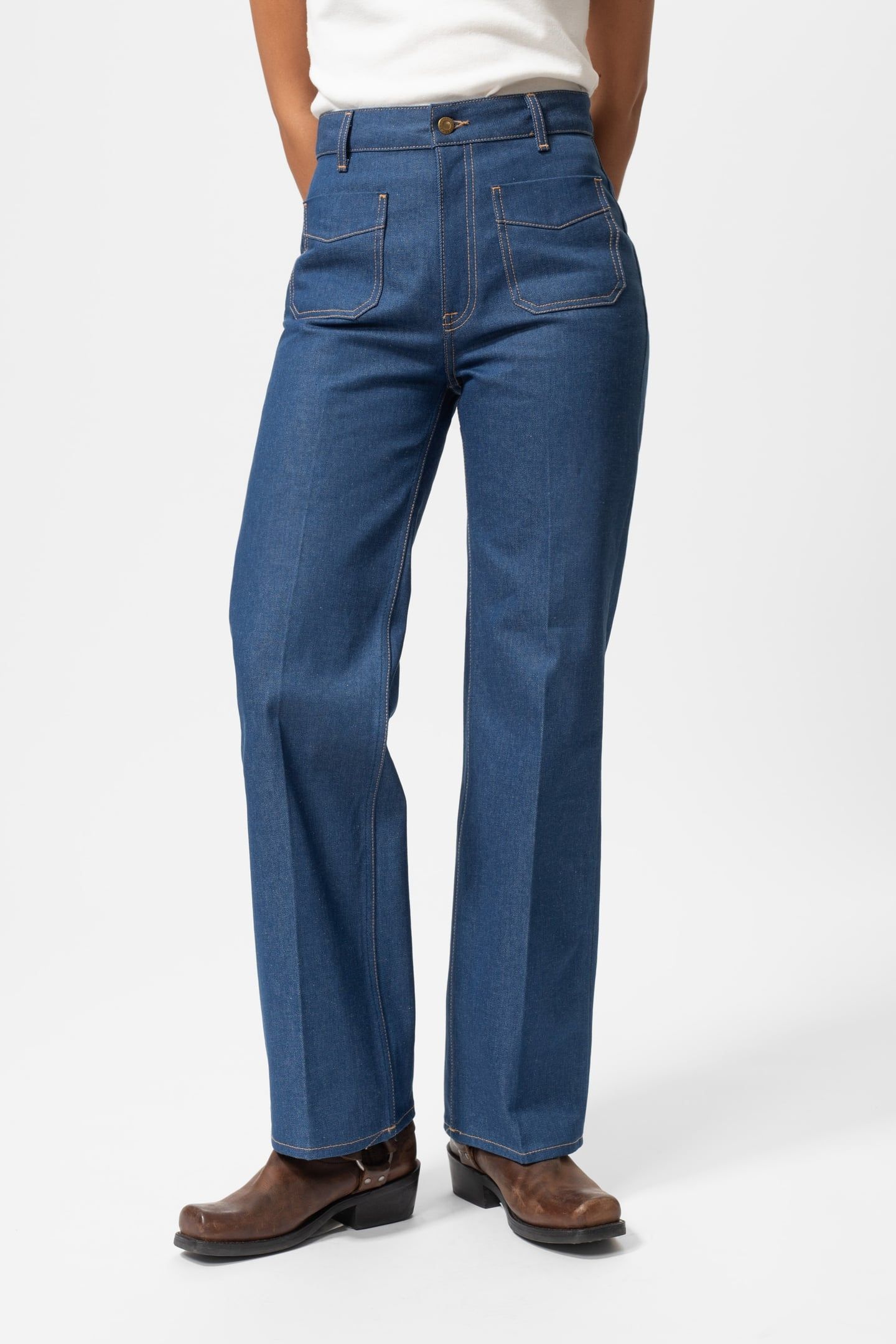 HOLLY WESTERN DENIM PANTS 1