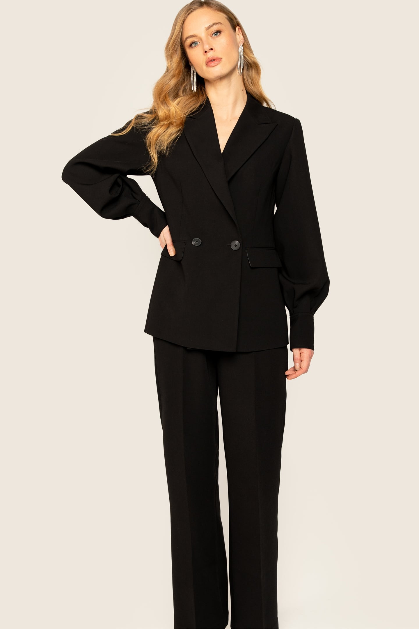 LAVINA BLAZER BLACK 1