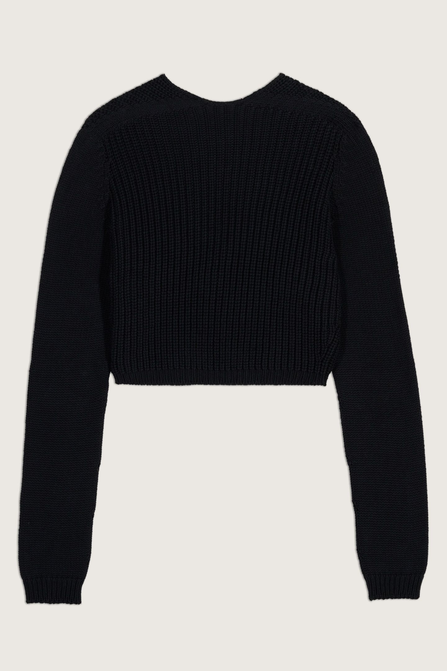 SHORT CARDIGAN BLACK 3