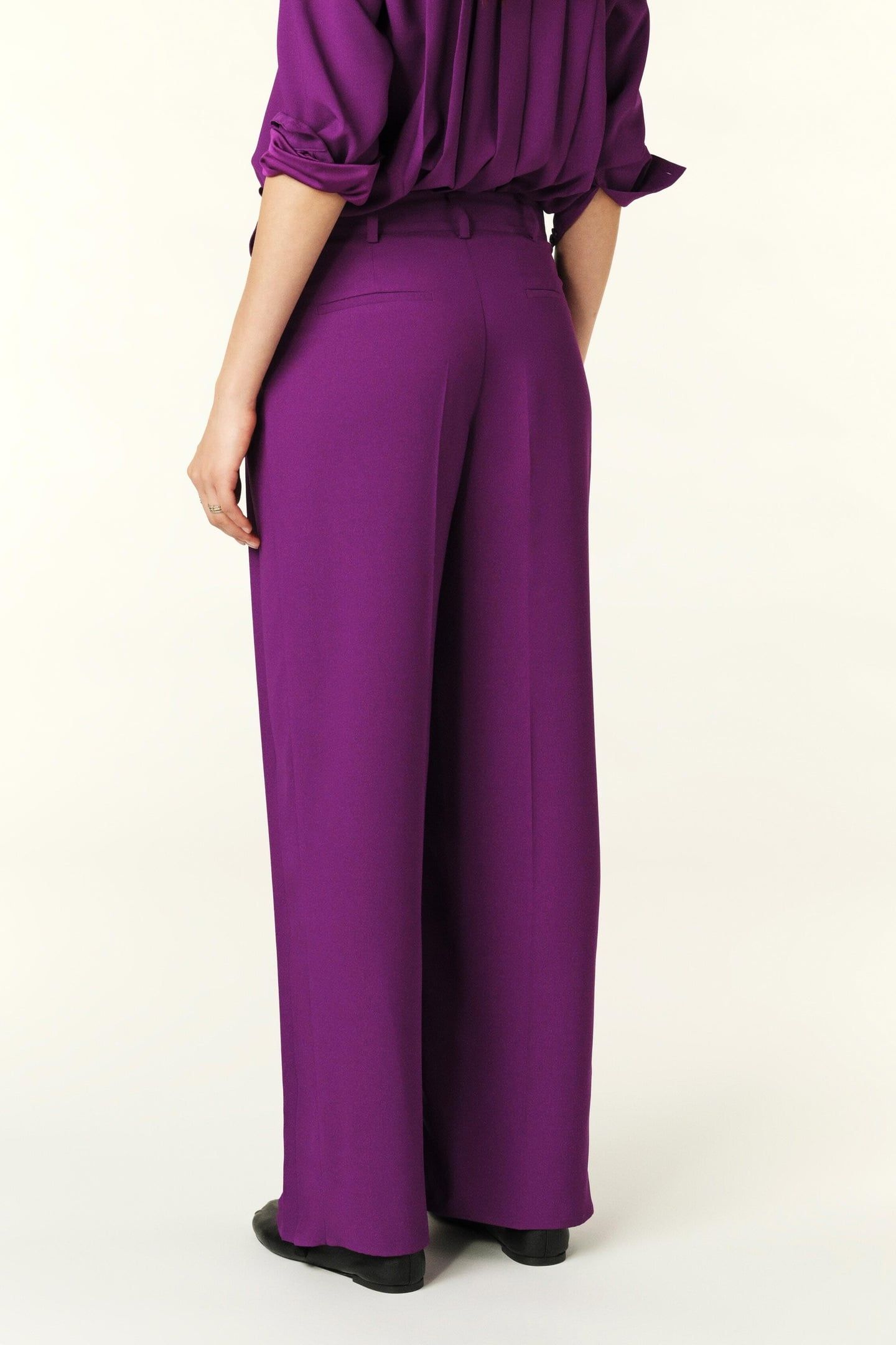 WIDE TROUSERS VIOLET 4