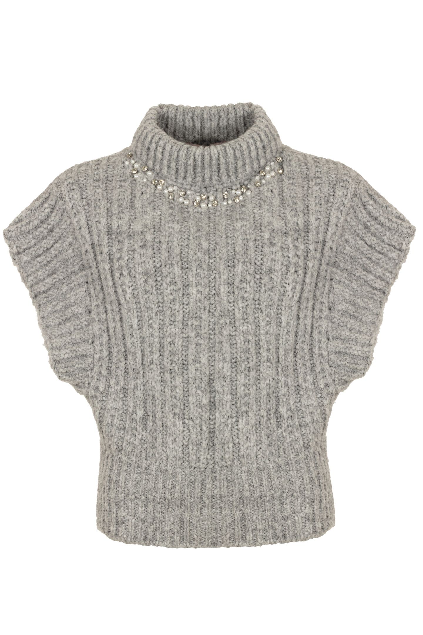 KALISTA PULLOVER GREY MELANGE 2