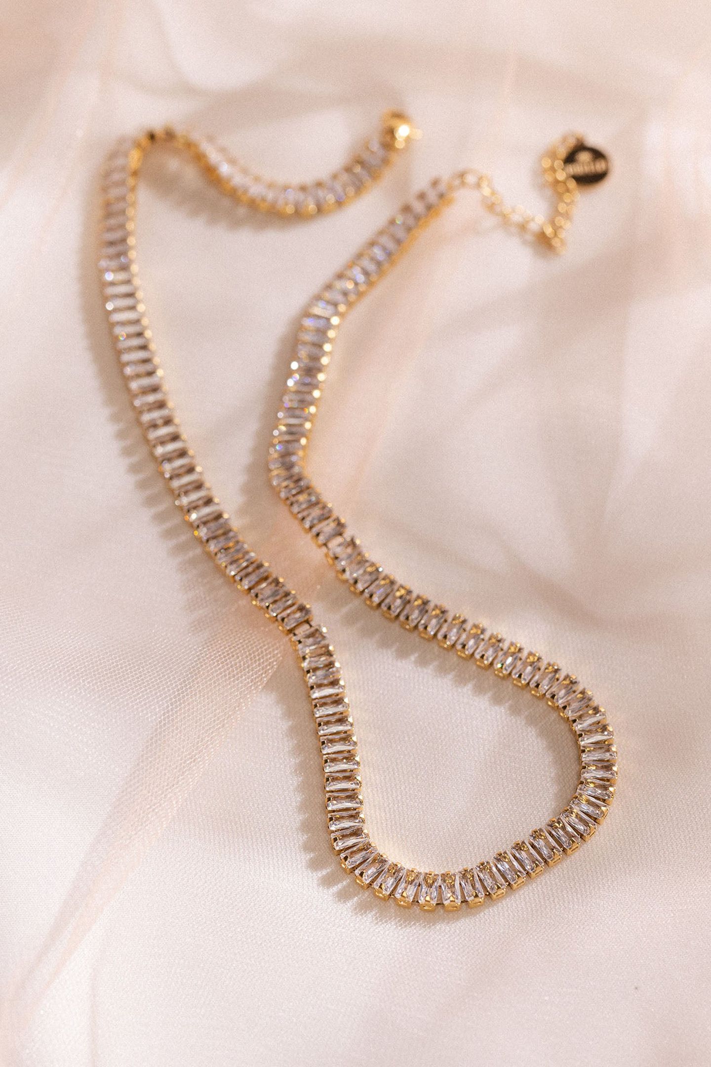 CRYSTAL GLOW KETTE ROSEGOLD 3