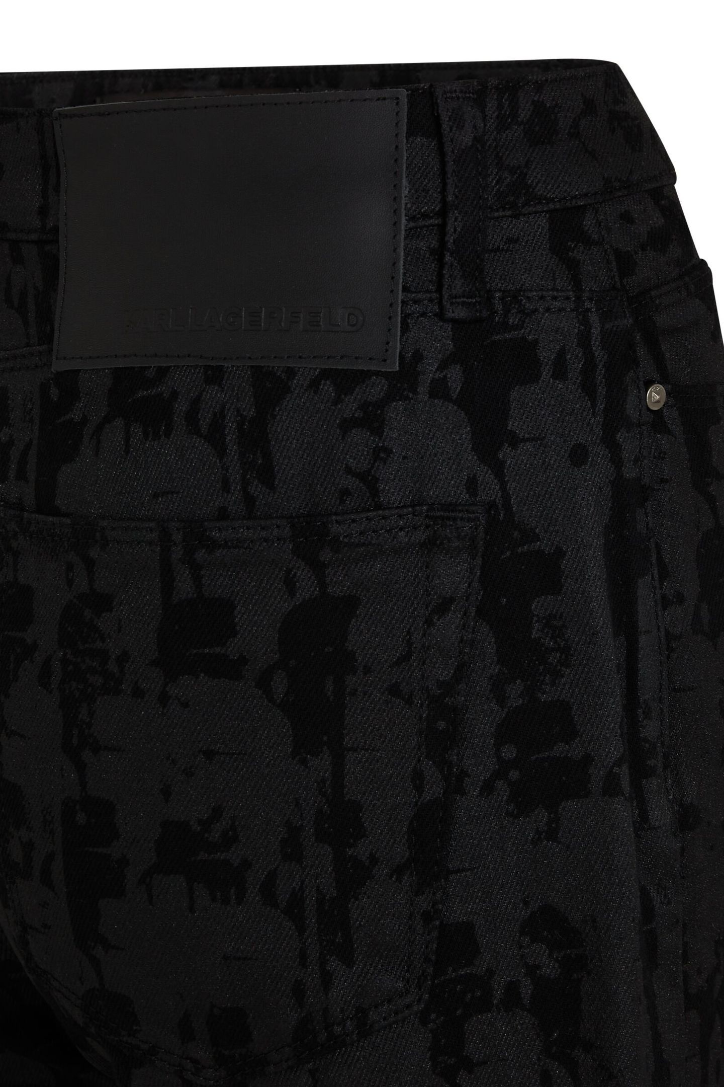 AOP KAMEO GF DENIM PANTS BLACK DENIM 7