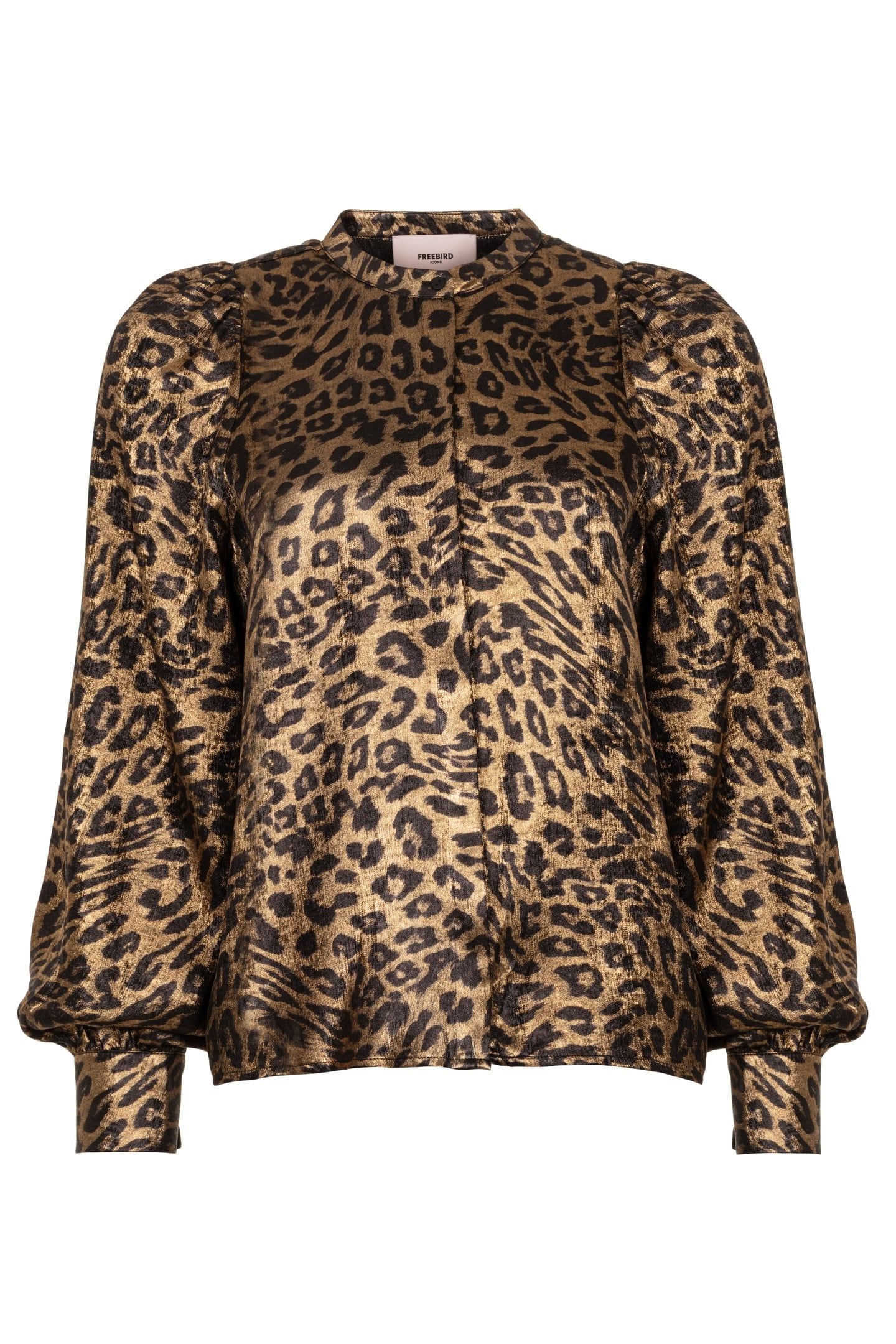 BORELLA BLOUSE BLACK LEOPARD 3