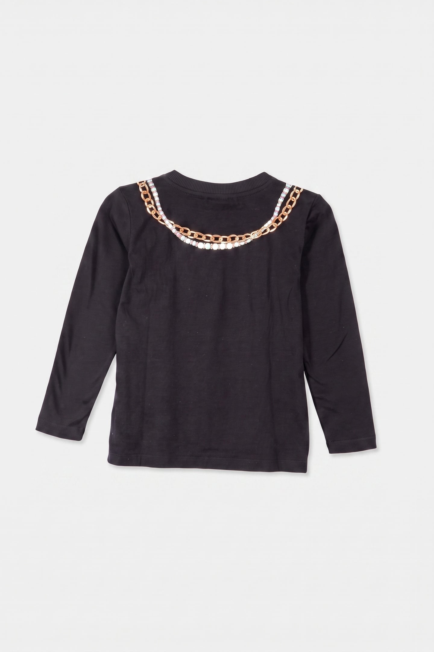 GIRL'S MAXI T-SHIRT BLACK 3