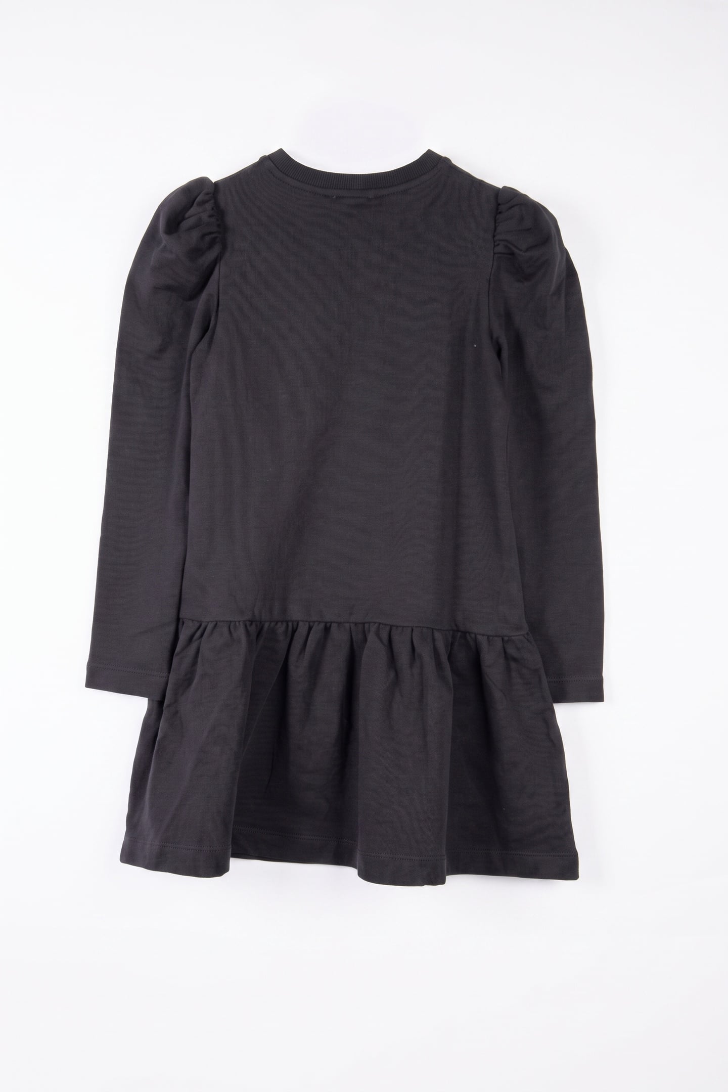 GIRL'S MOSCHINO TEDDY BEAR FLEECE DRESS BLACK 3