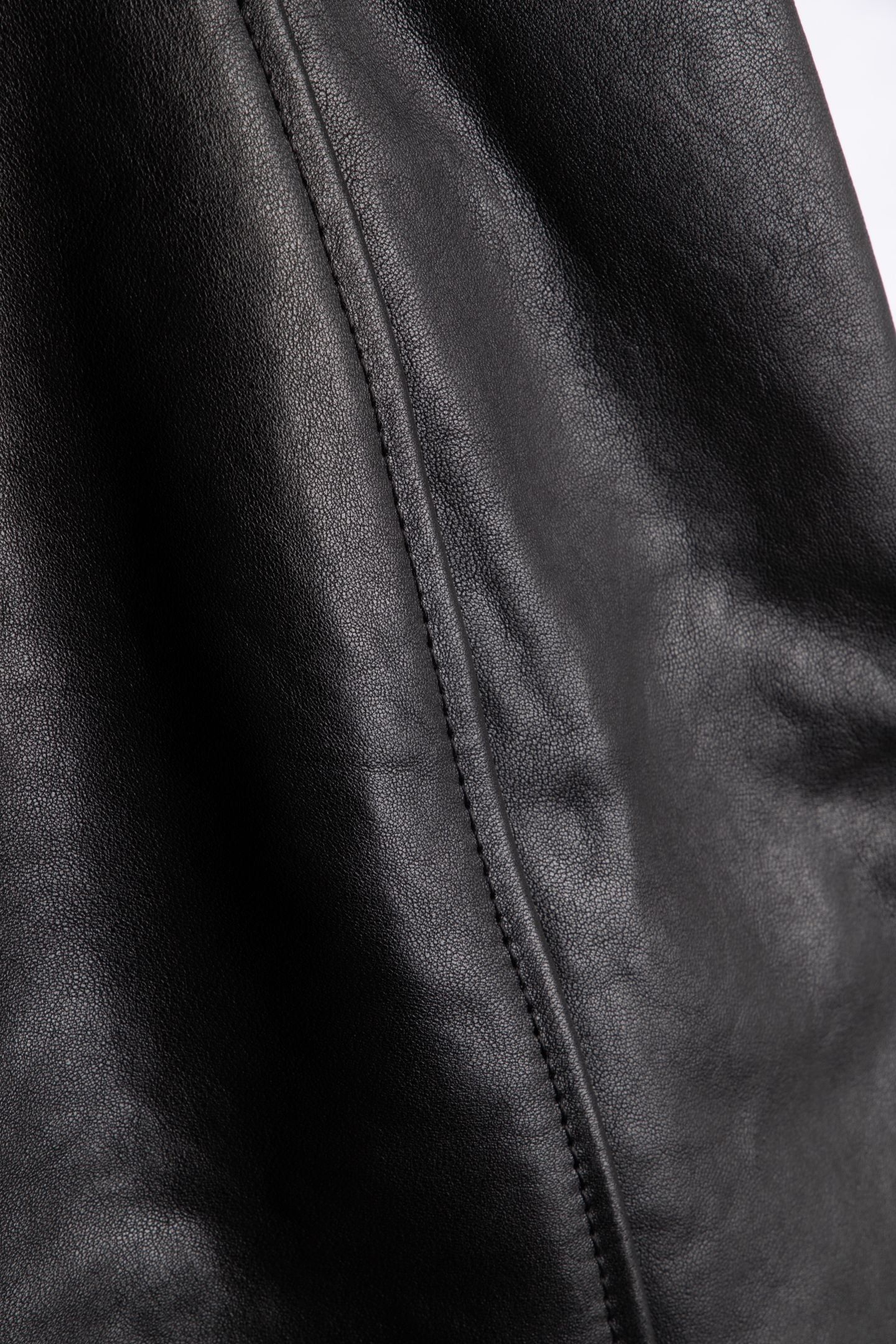 LEATHER SKIRT BLACK 4
