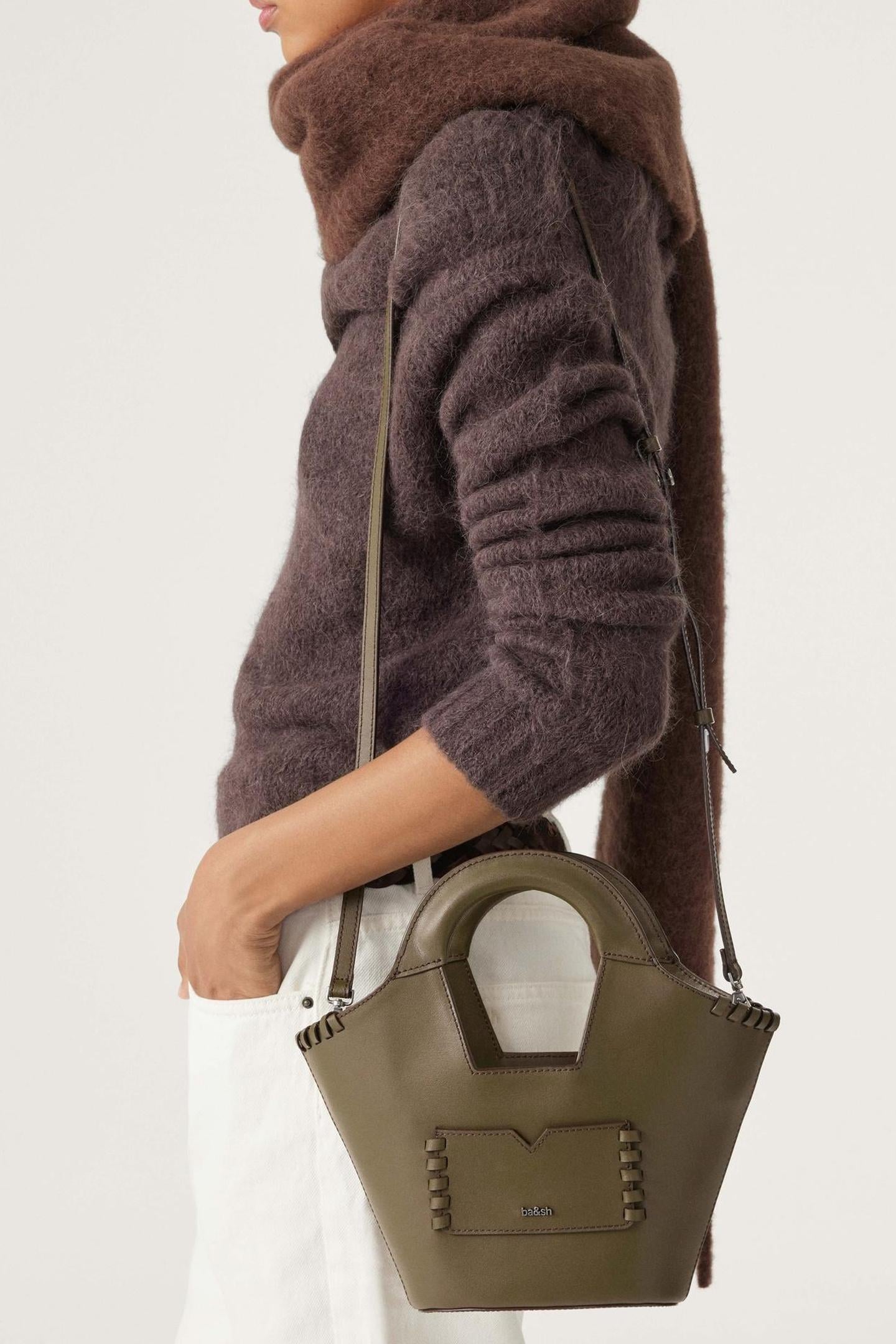 HAND BAG OLIVE 4