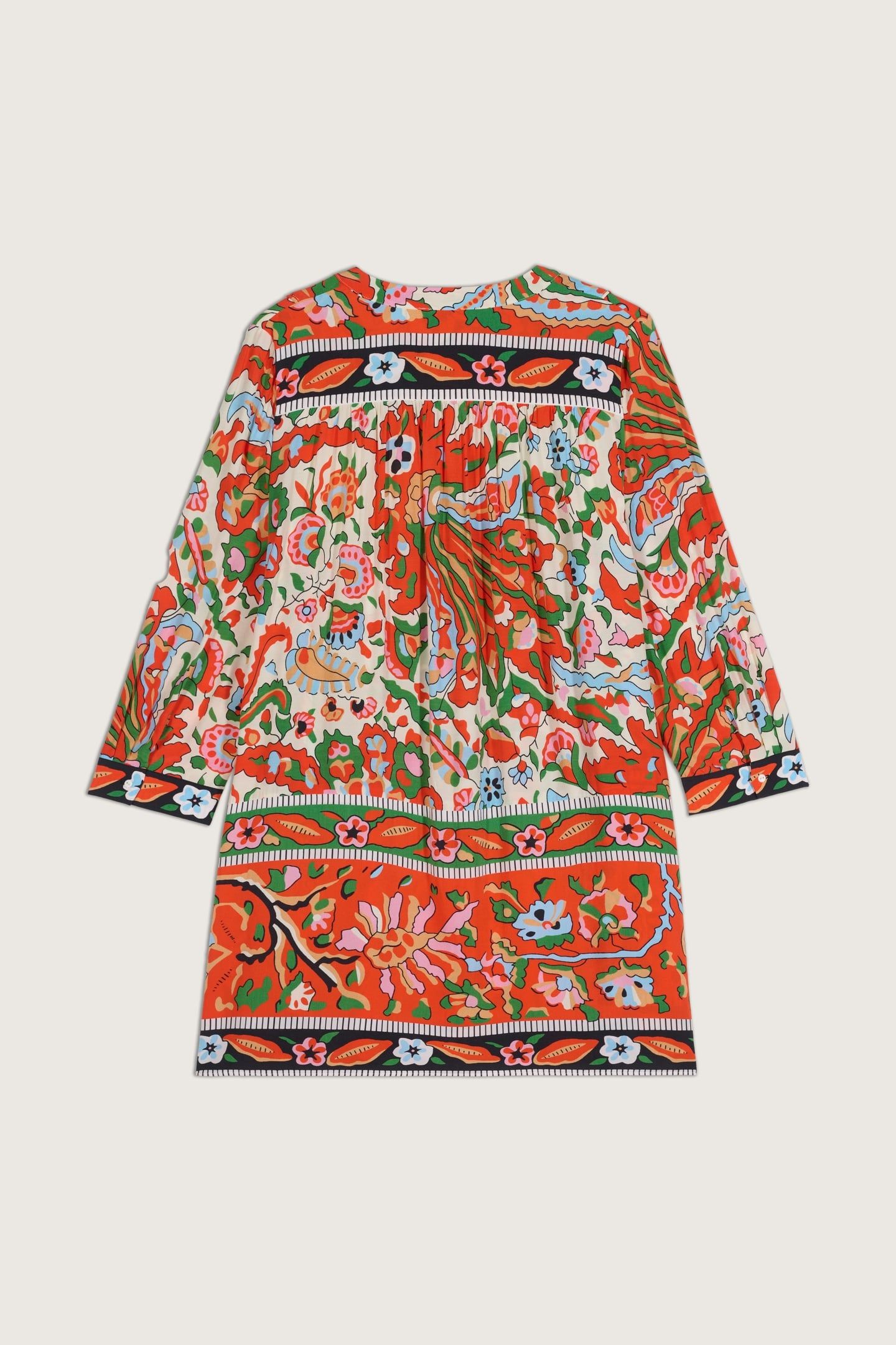 MINI DRESS ECRU 3