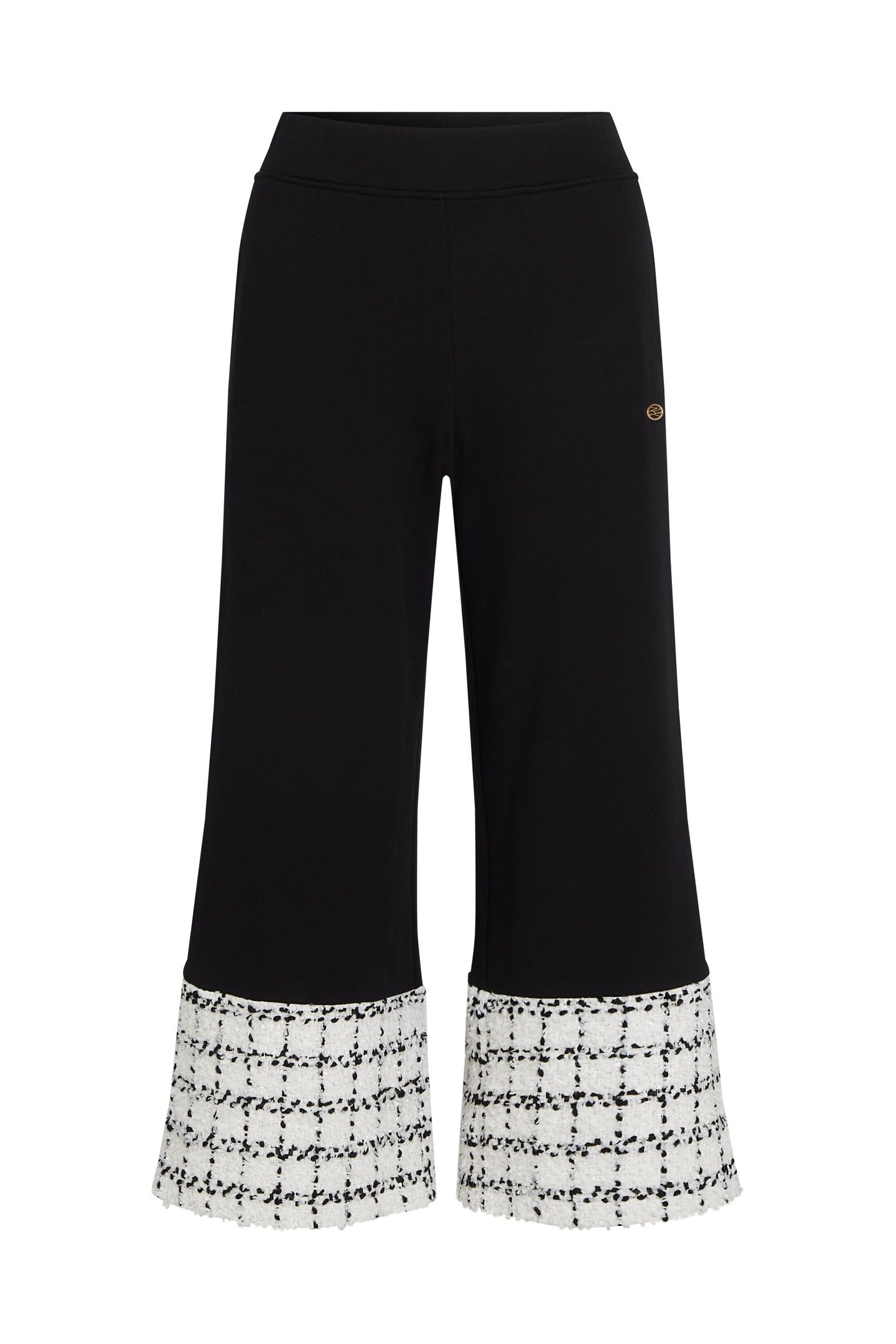 BOUCLE MIX SWEATPANTS BLACK 3