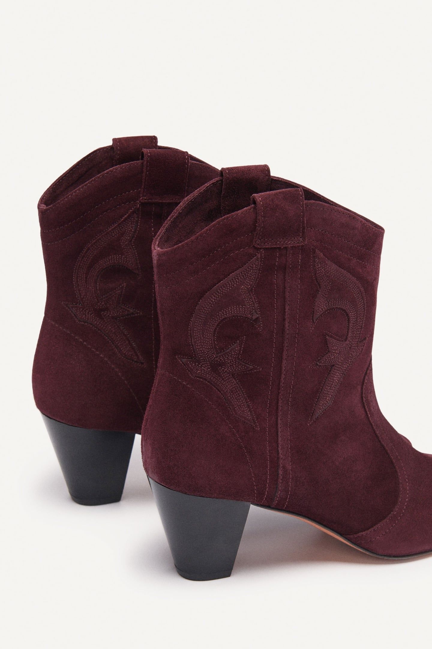ANKLE BOOTS GRENAT 3