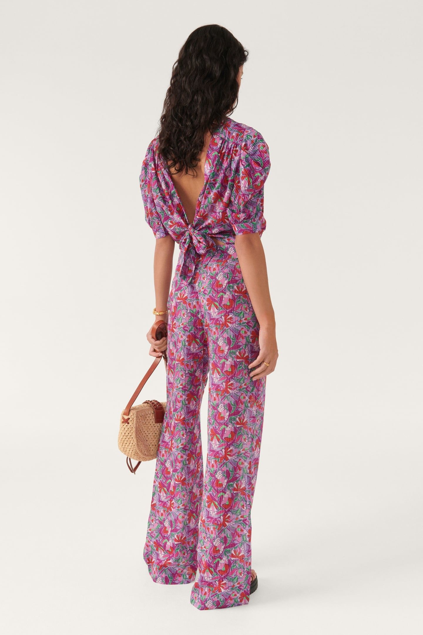 WIDE TROUSERS VIOLET 2