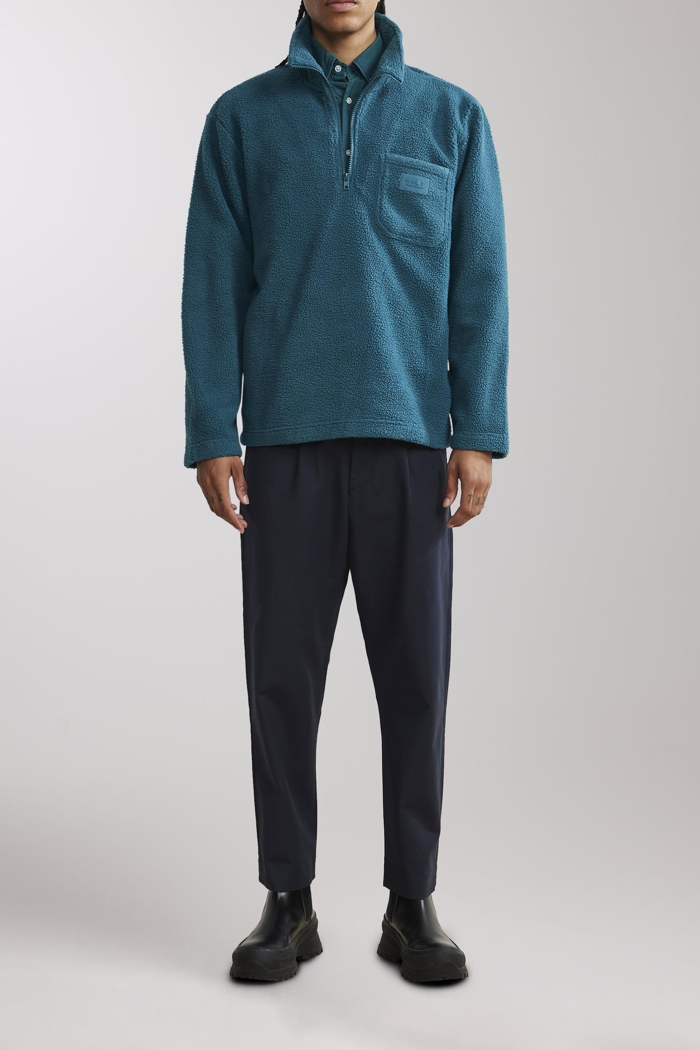 NIL HALF ZIP 3441 SPRUCE 4