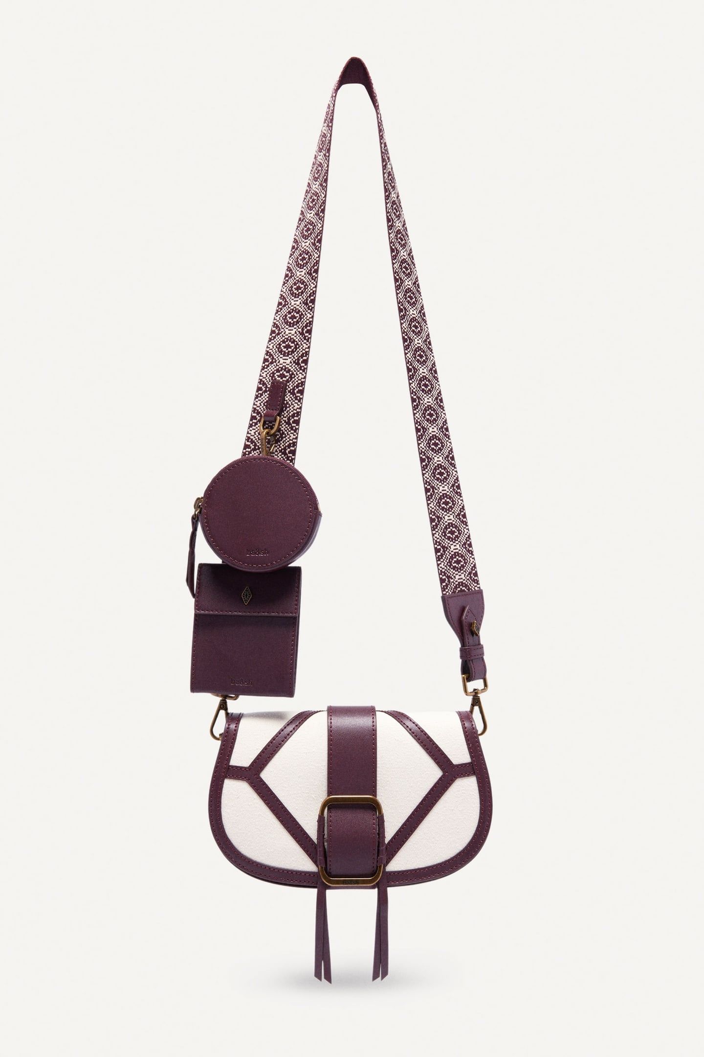 HAND BAG BORDEAUX 1