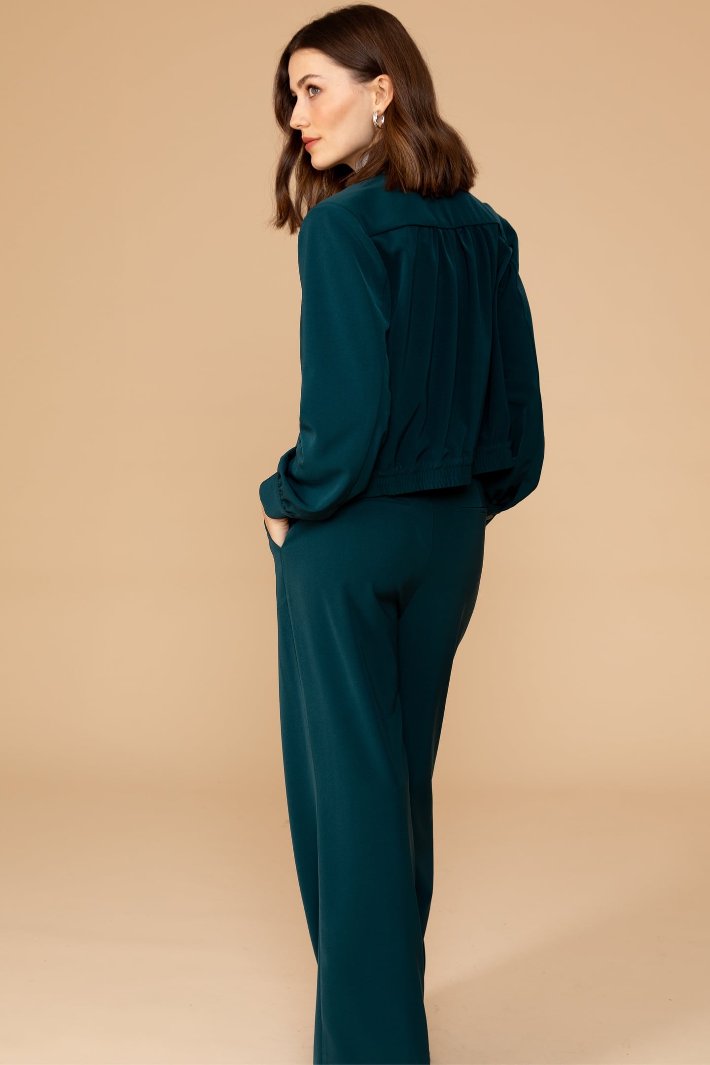 LOLANI PANTS DEEP TEAL 2