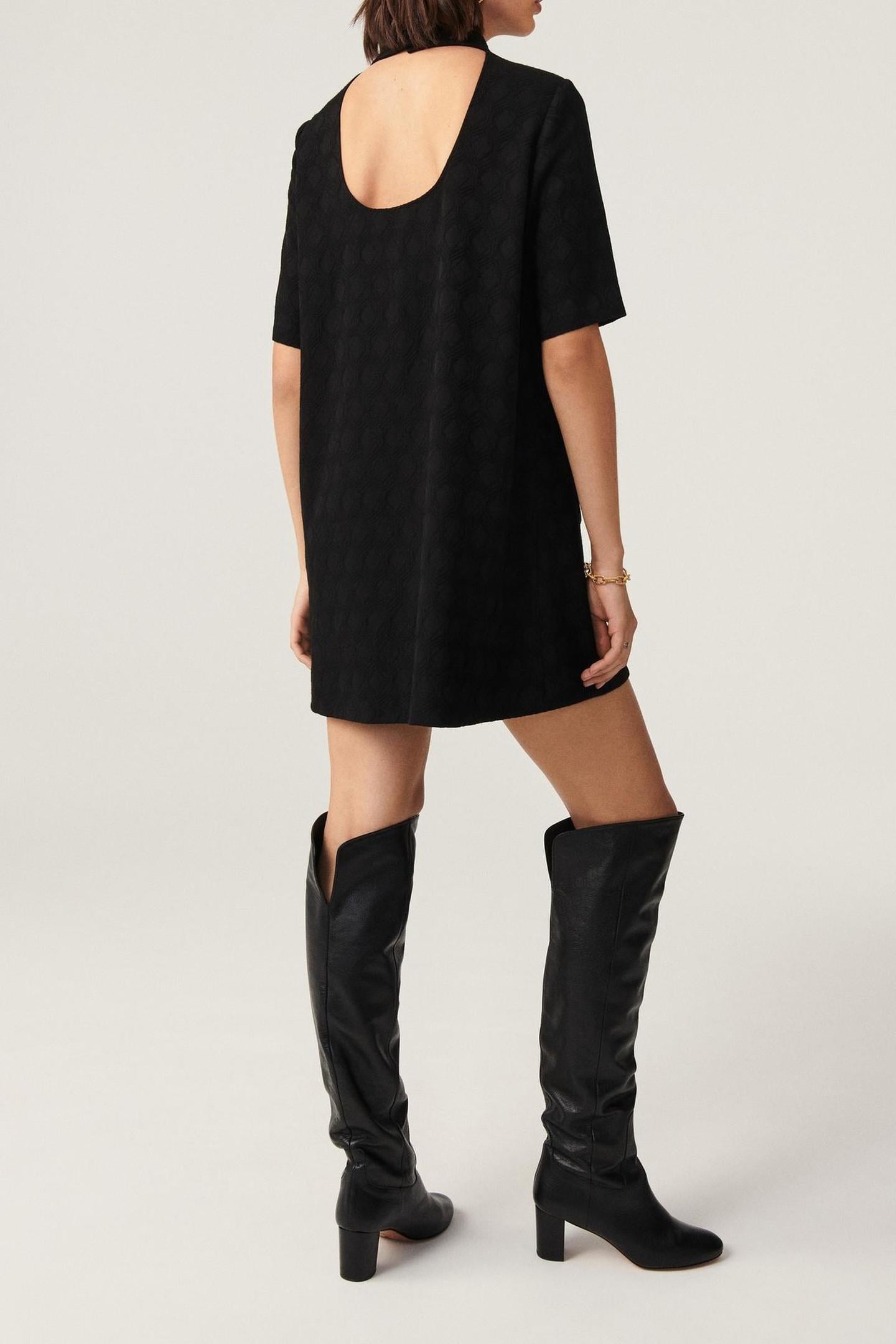 MINI DRESS BLACK 2