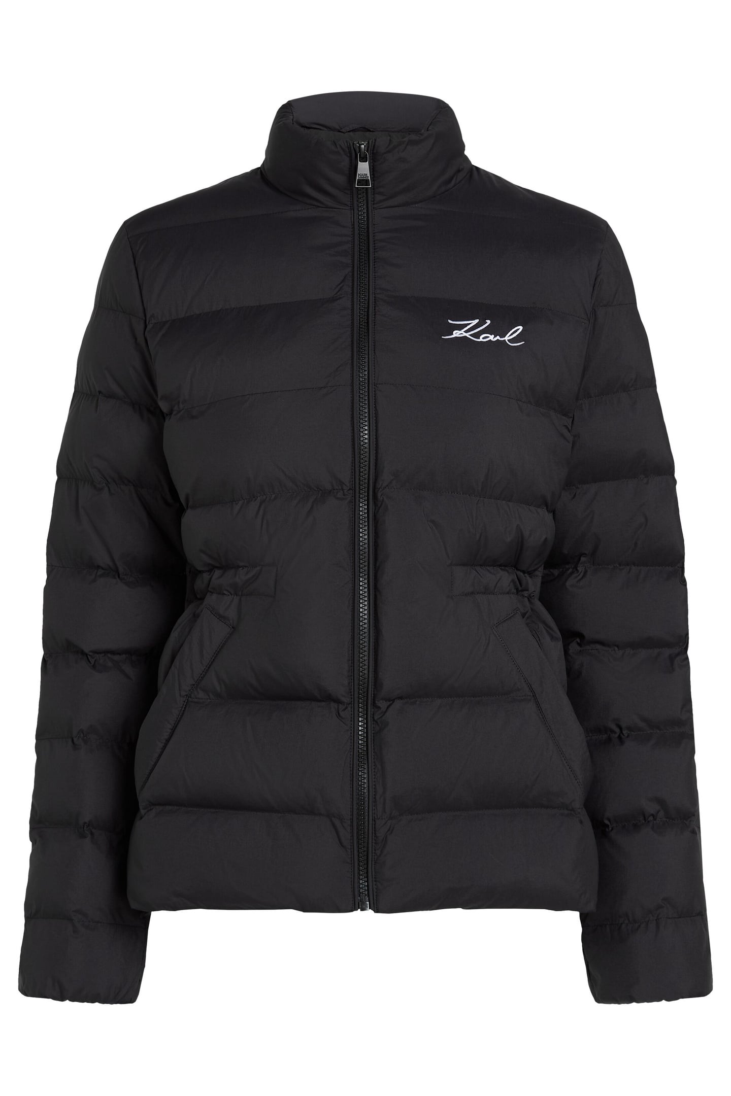LIGHTWEIGHT PUFFER JACKET BLACK 4
