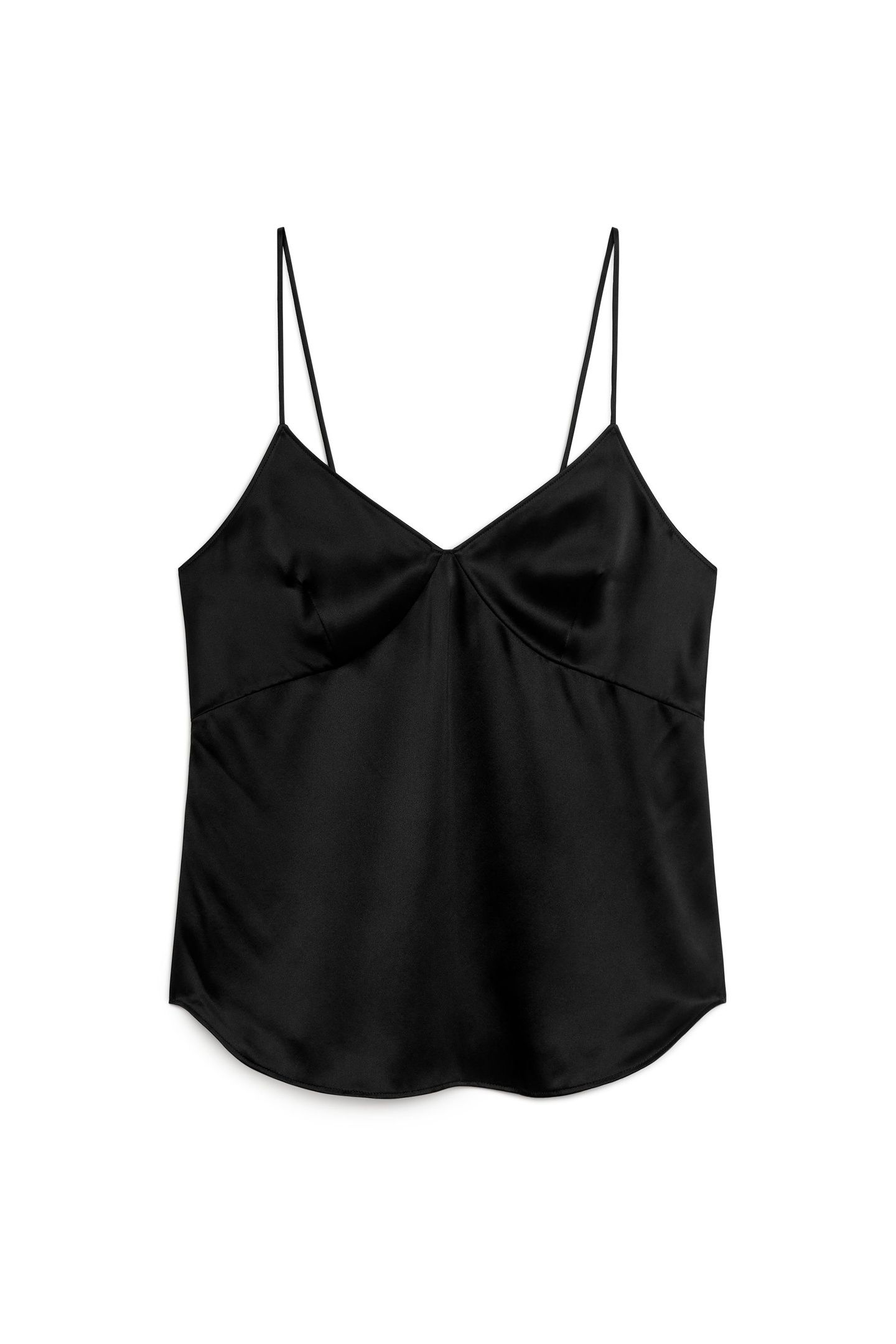 SOLI SILK TOP BLACK 3
