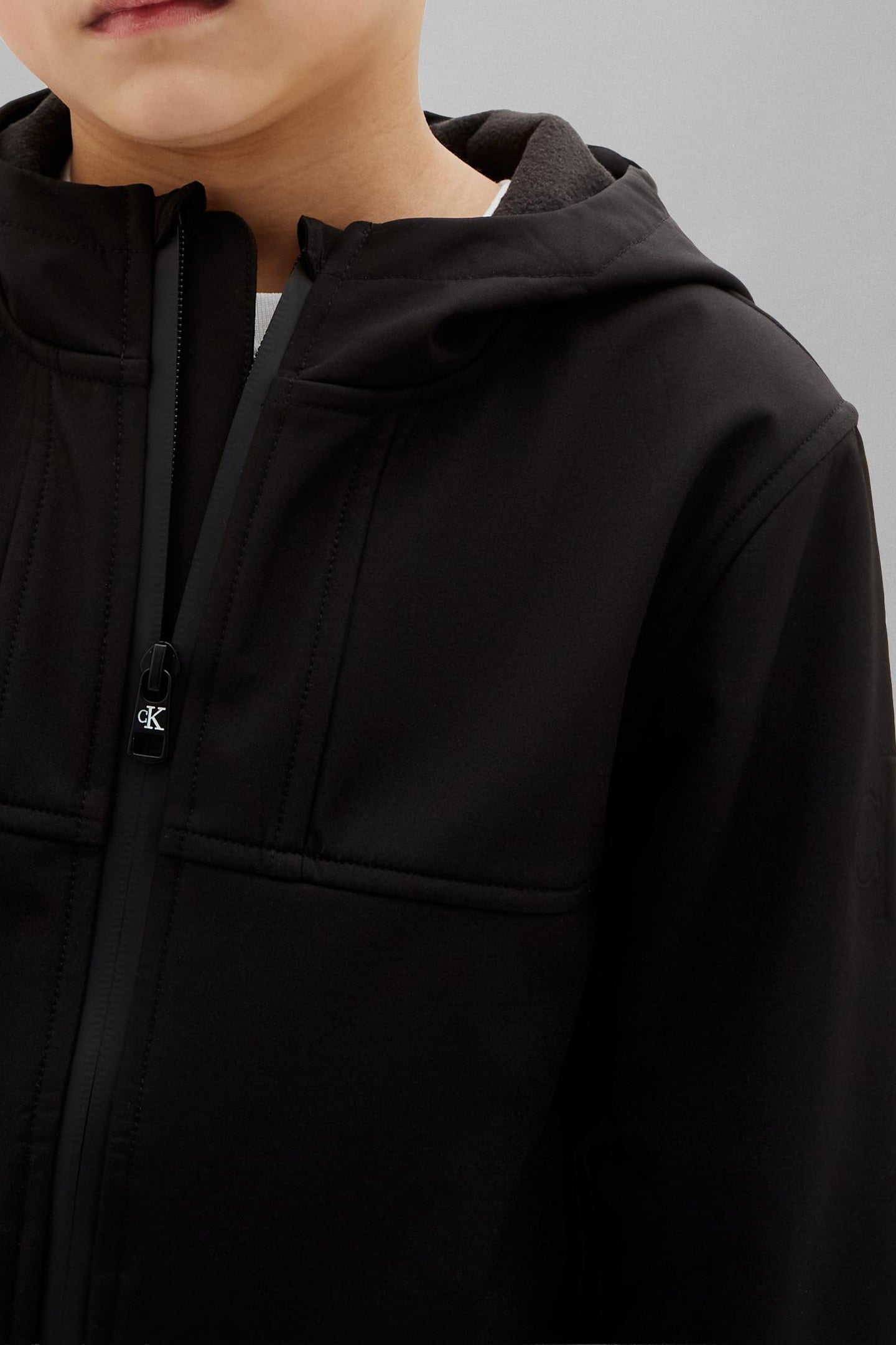 BOYS SOFTSHELL JACKET BLACK 5