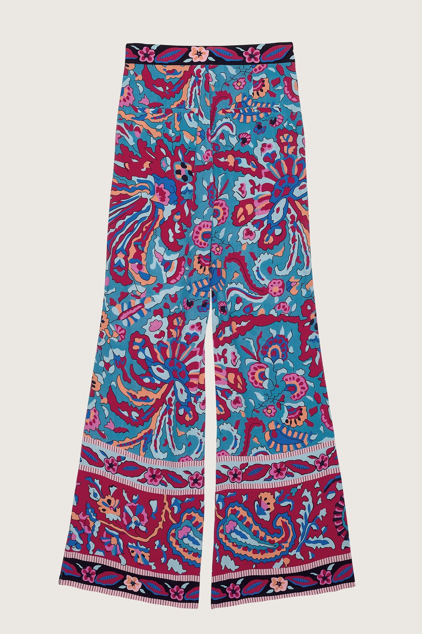 WIDE TROUSERS BLUE 2