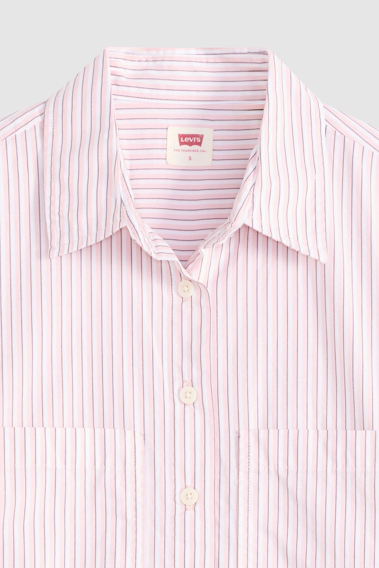 HARLIE SHORT SLEEVE CROPPED SHIRT 6