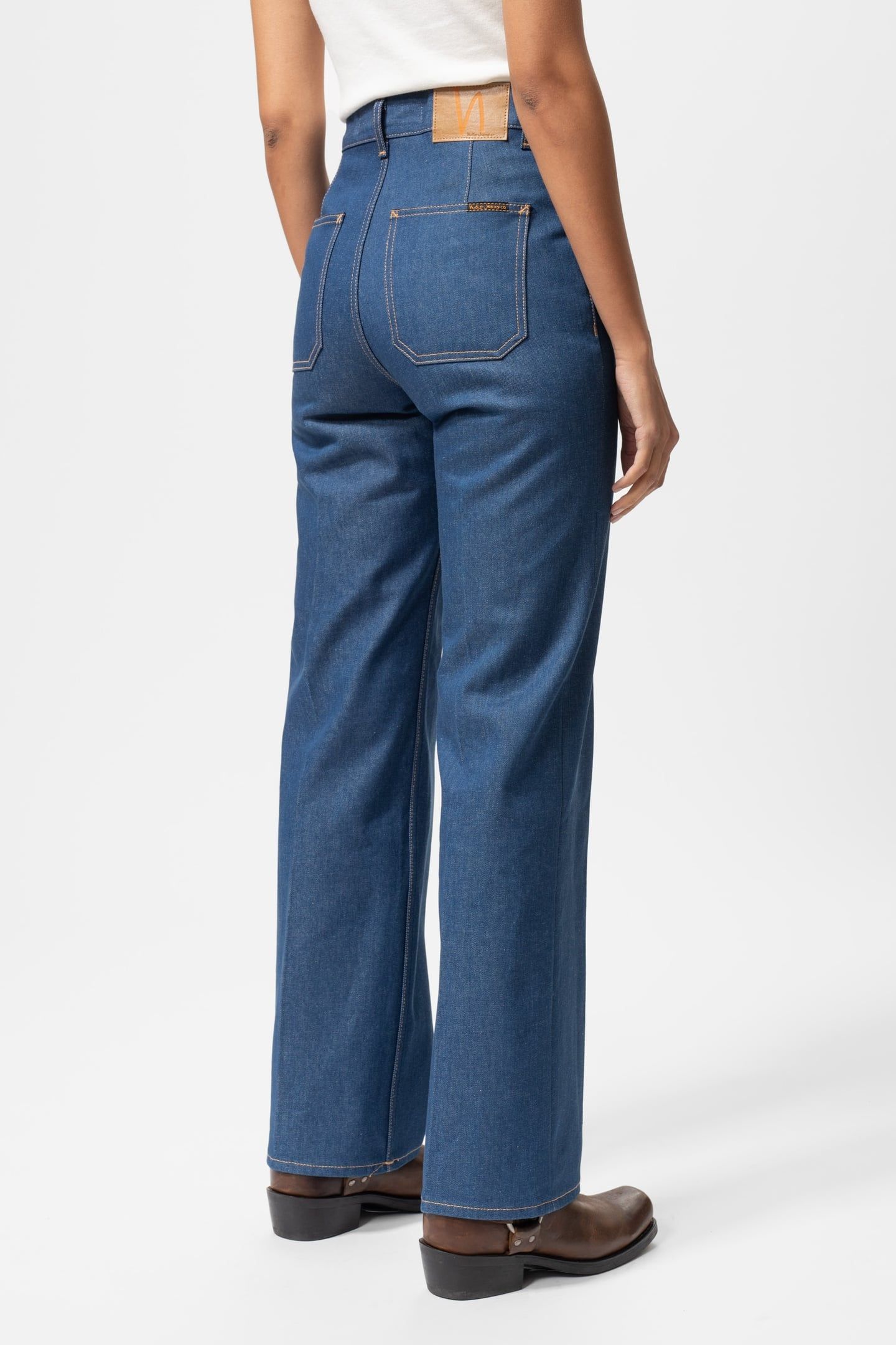 HOLLY WESTERN DENIM PANTS 2