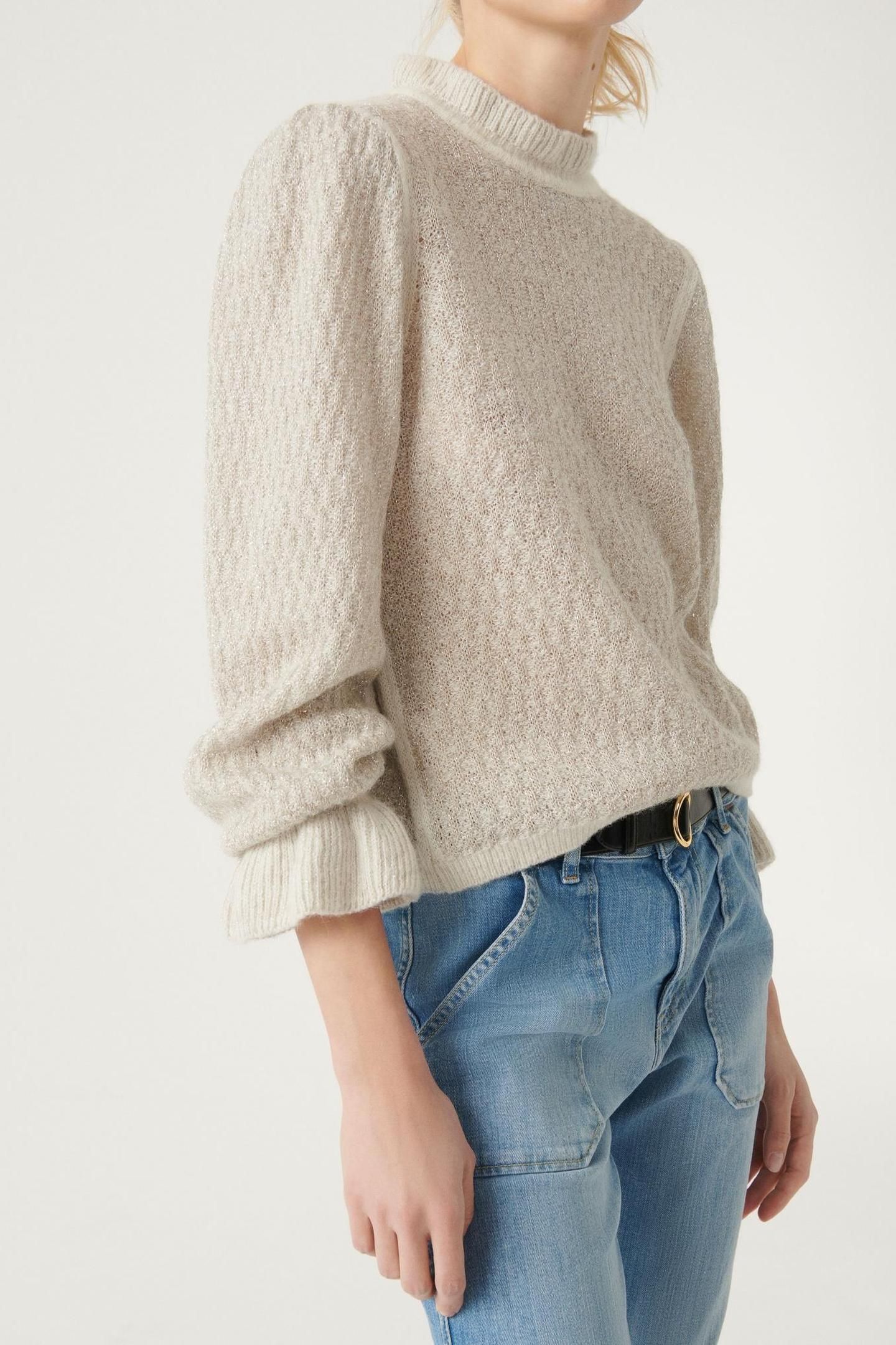 LONG SLEEVES KNIT ECRU 3