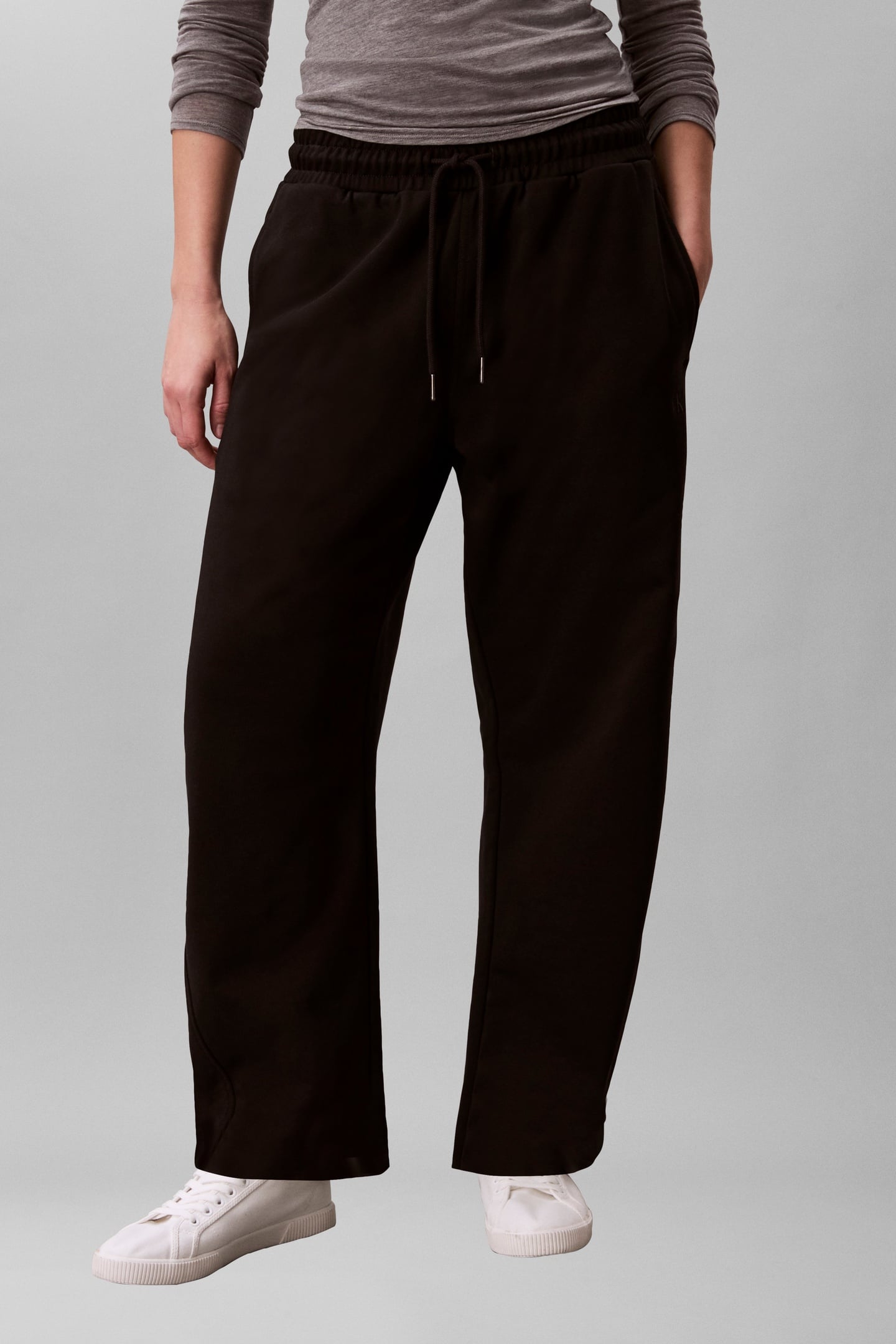MONOGRAM FRENCH TERRY SWEATPANTS BLACK 3