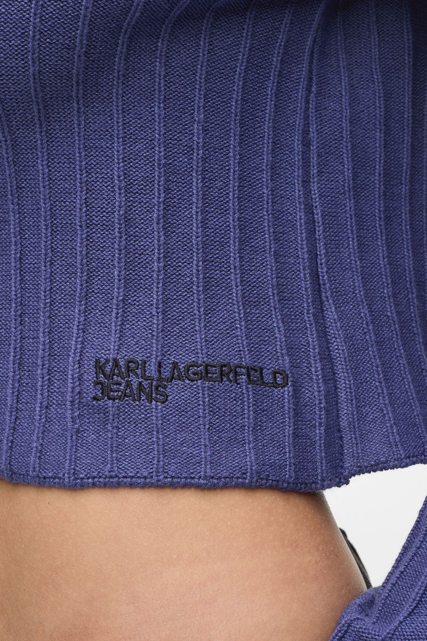 KLJ PLISSE SWEATER SKIPPER BLUE 6