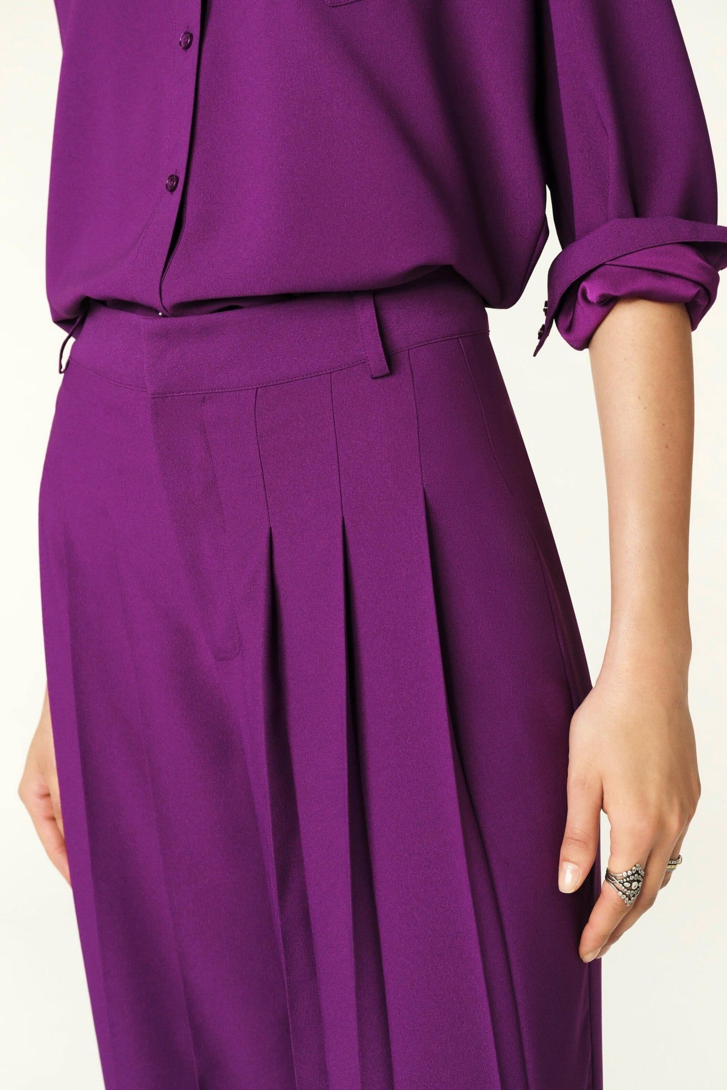 WIDE TROUSERS VIOLET 7